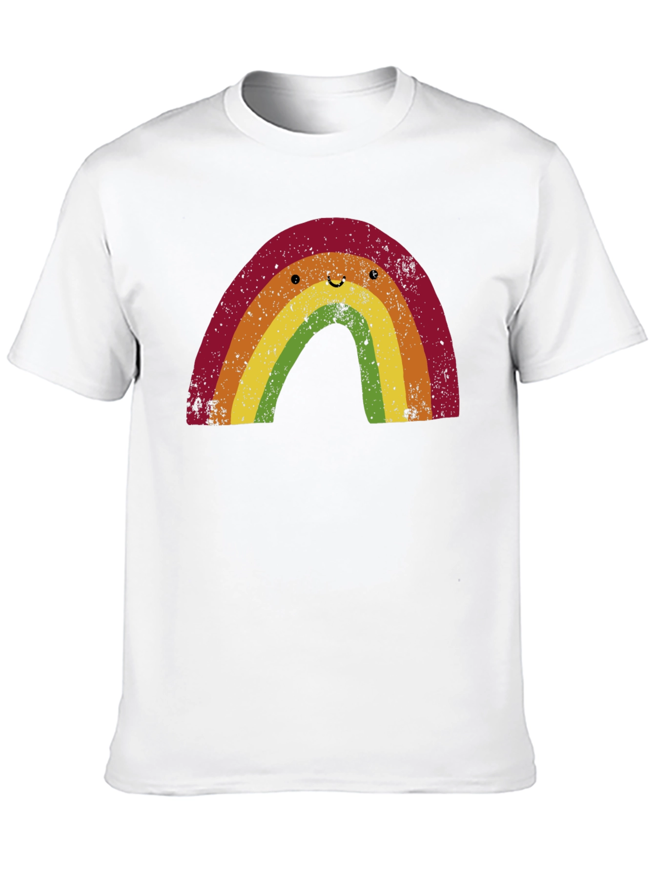 Retro Rainbow Graphic Tee