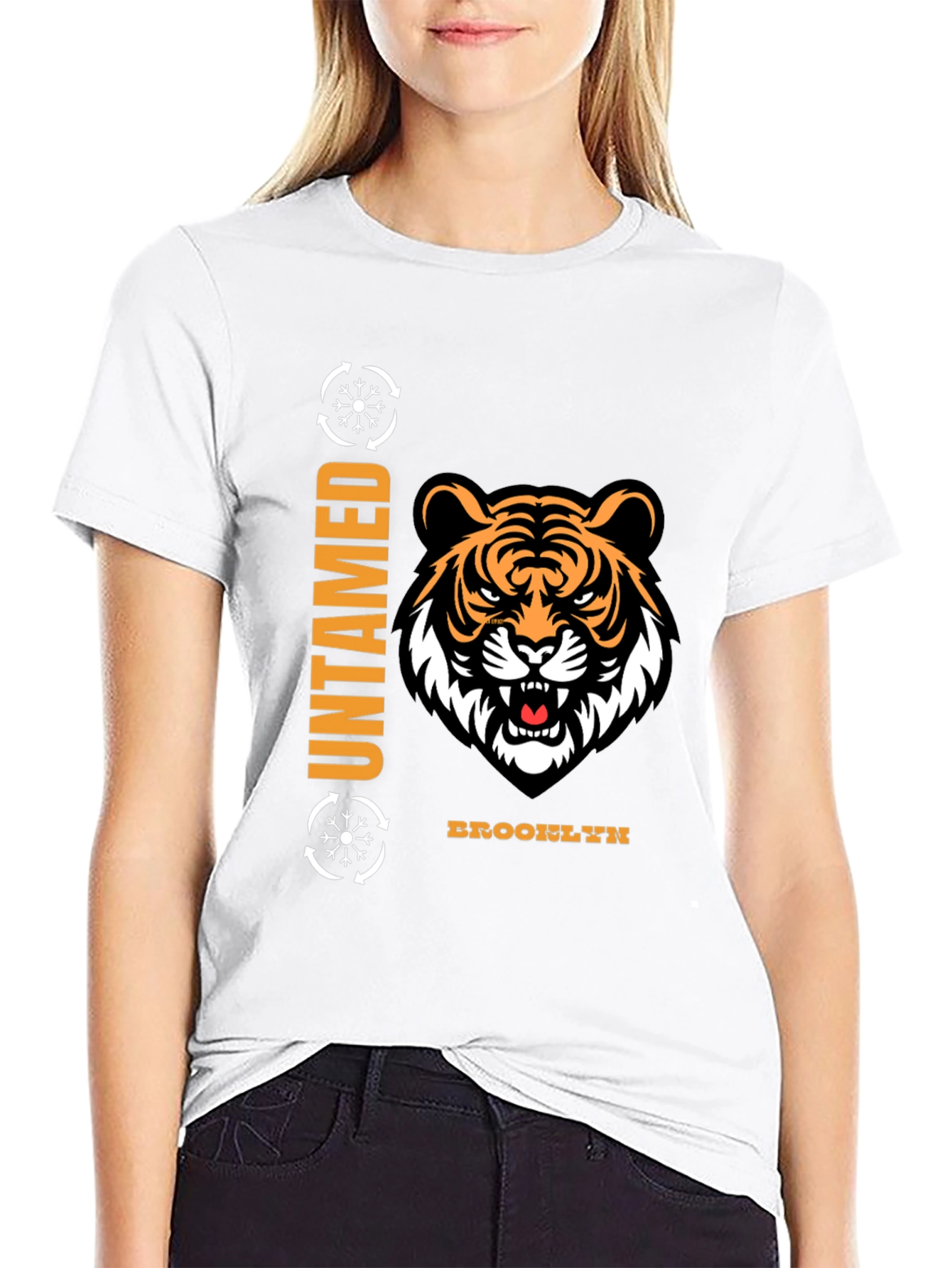 Untamed Brooklyn Tiger Graphic T-Shirt