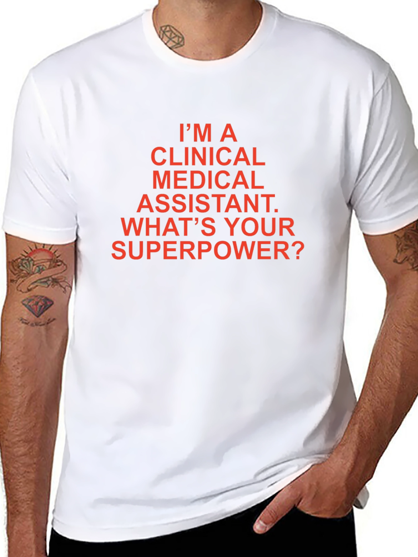 Clinical Medical Assistant T-Shirt - Superpower Tee