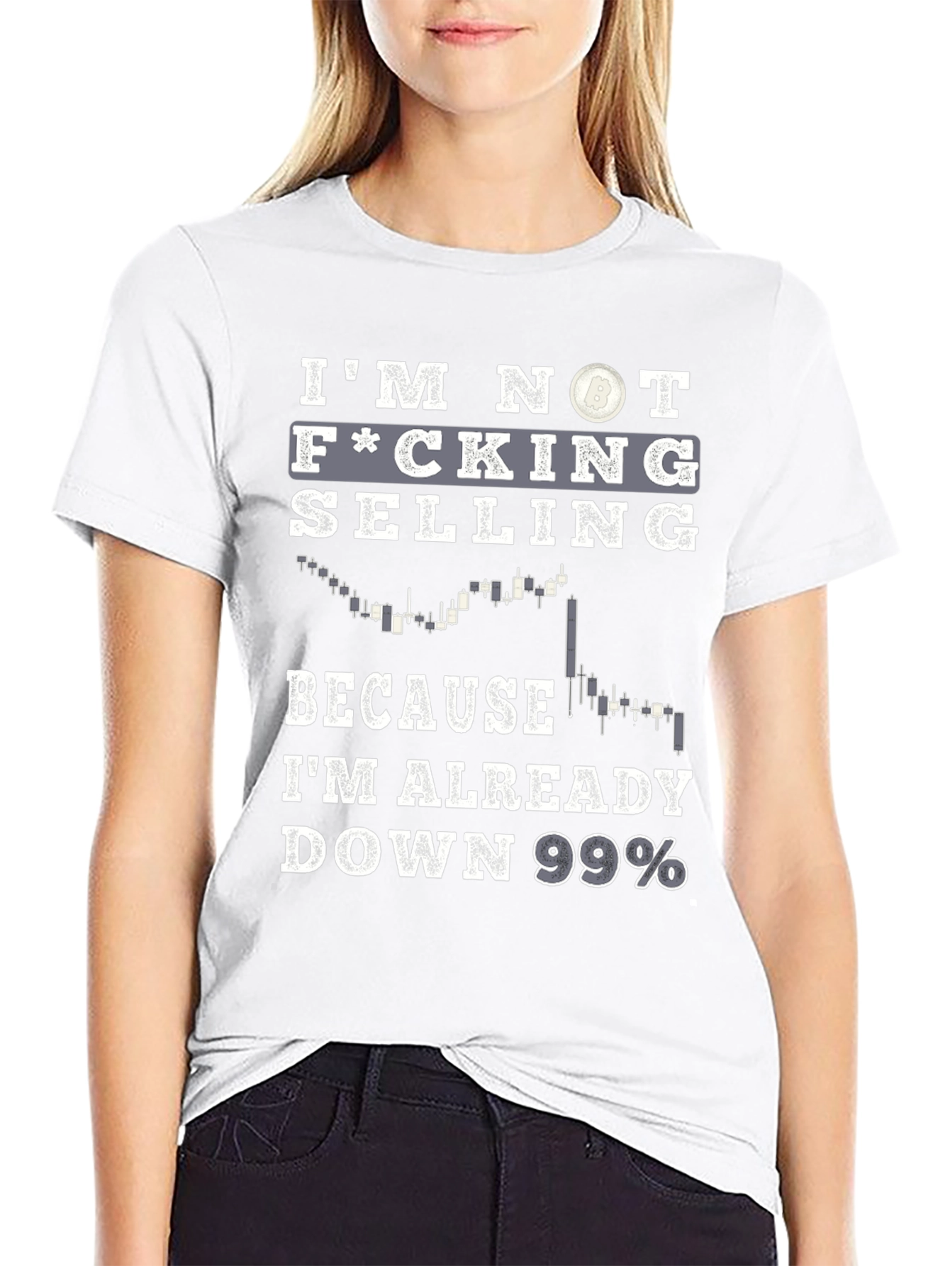 Im Not Selling T-Shirt - Cryptocurrency Stock Humor