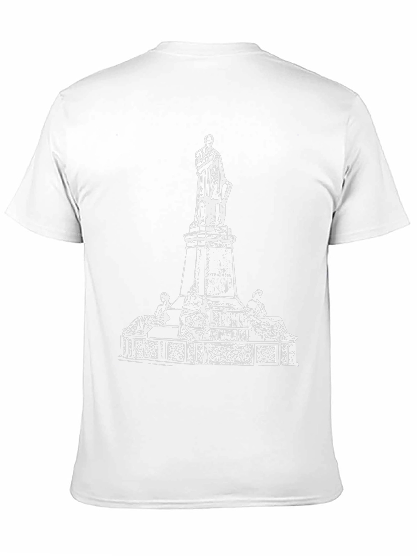 Monument Graphic T-Shirt | Stylish Black Tee