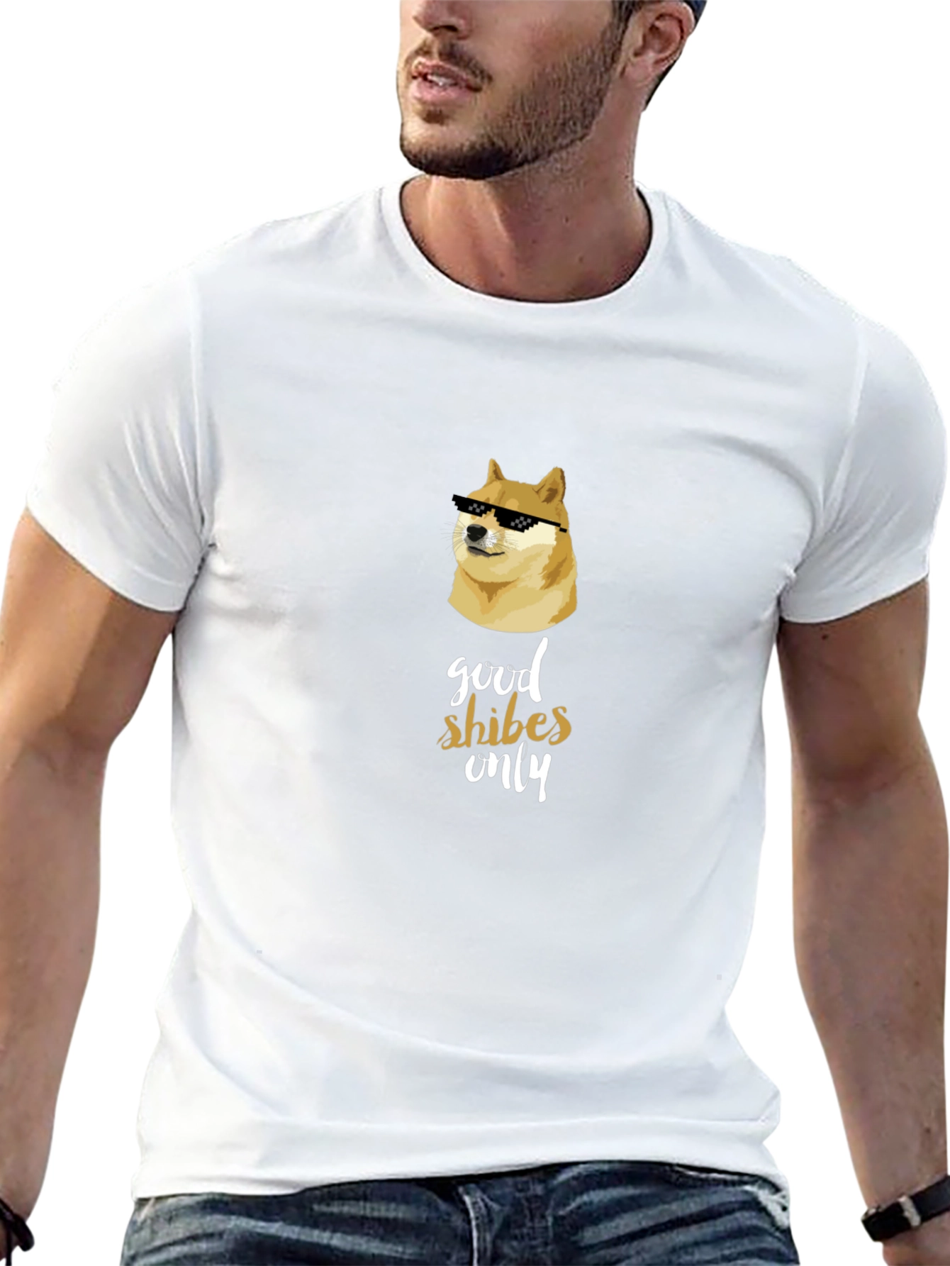Good Shibes Only Doge Meme T-Shirt