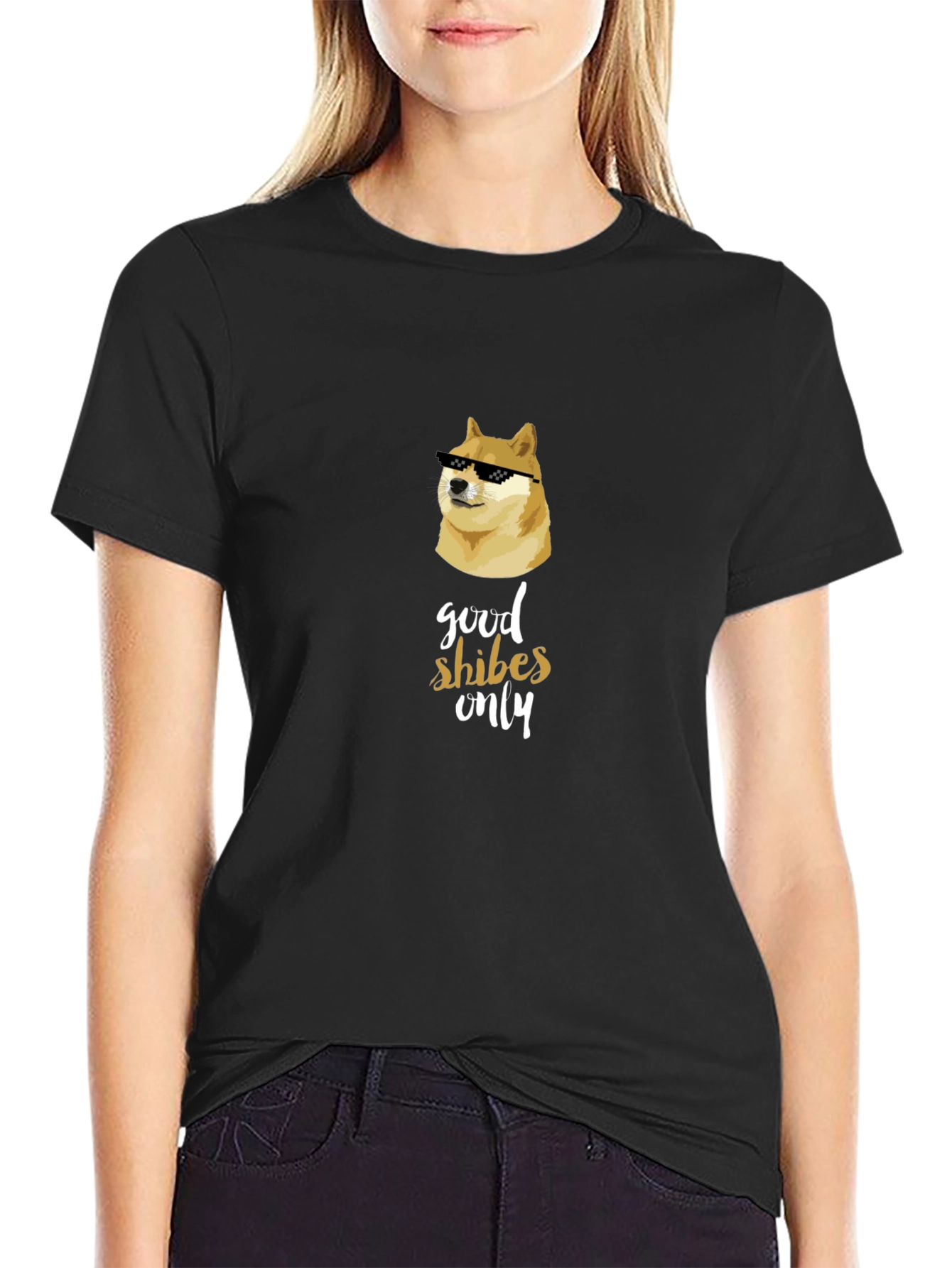 Good Shibes Only Doge Meme T-Shirt