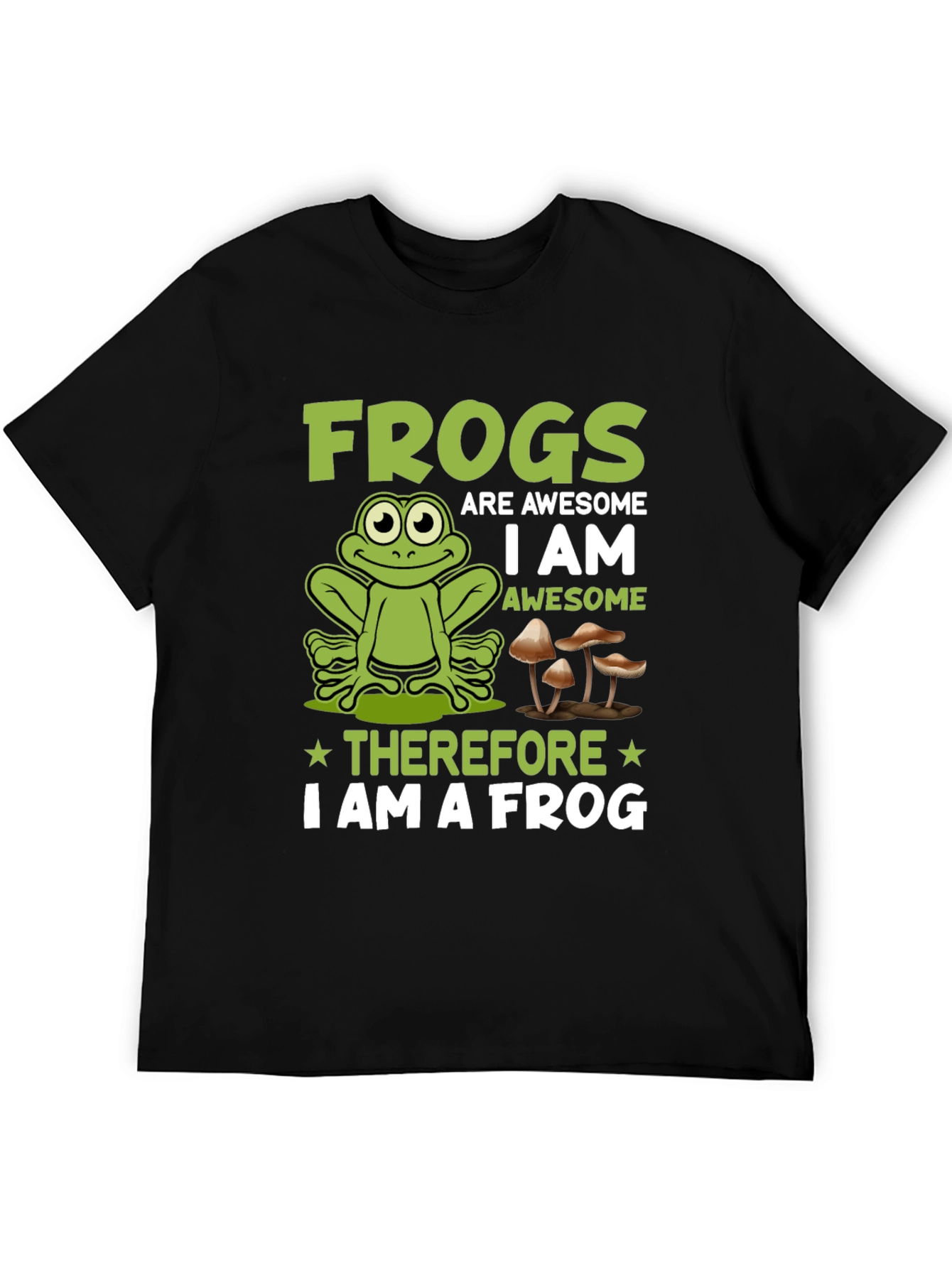 Funny Frog Graphic T-Shirt - Frogs Are Awesome