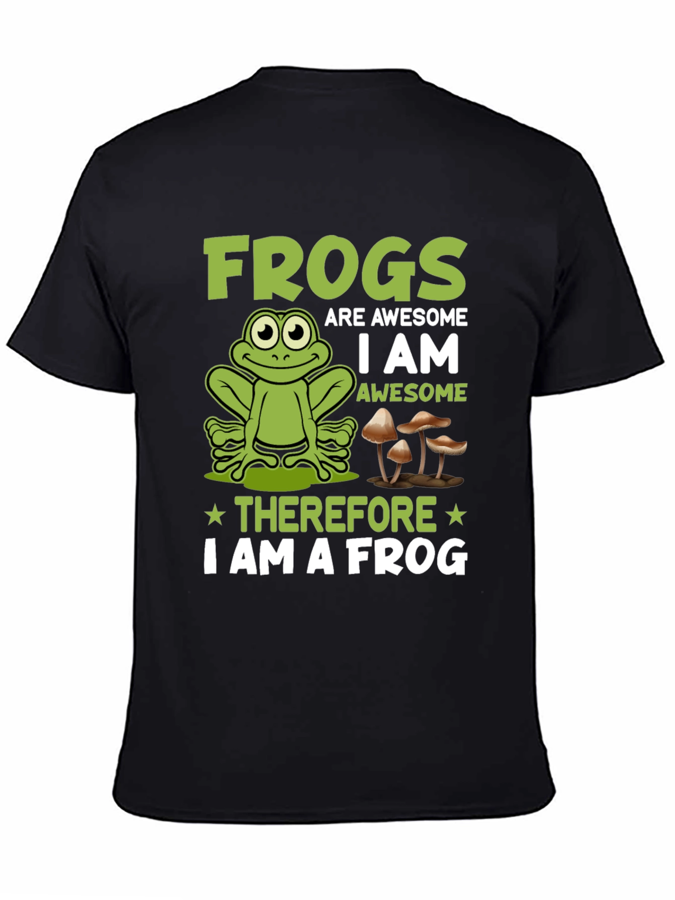Funny Frog Graphic T-Shirt - Frogs Are Awesome
