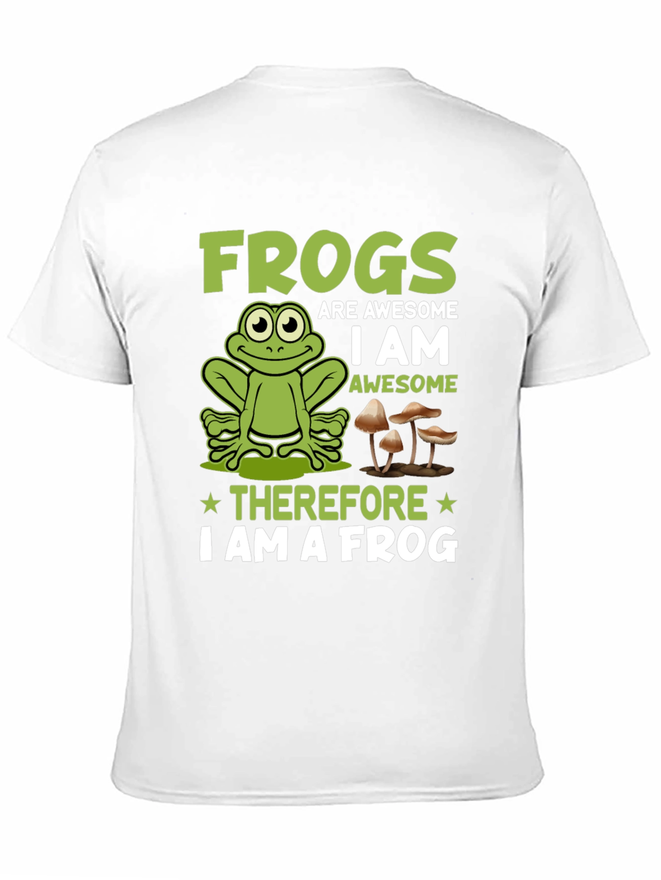 Funny Frog Graphic T-Shirt - Frogs Are Awesome