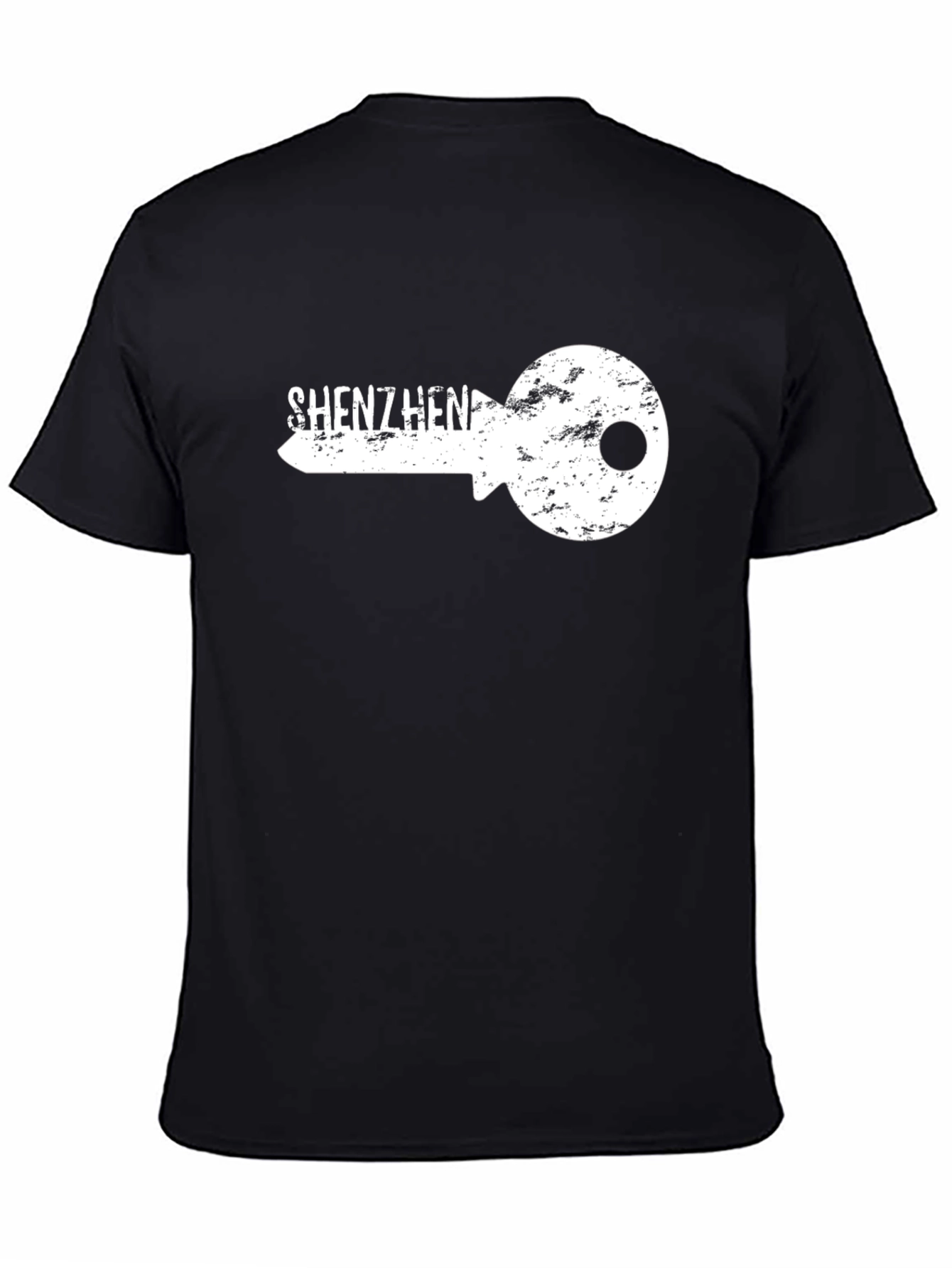 Shenzhen Key Graphic Black T-Shirt