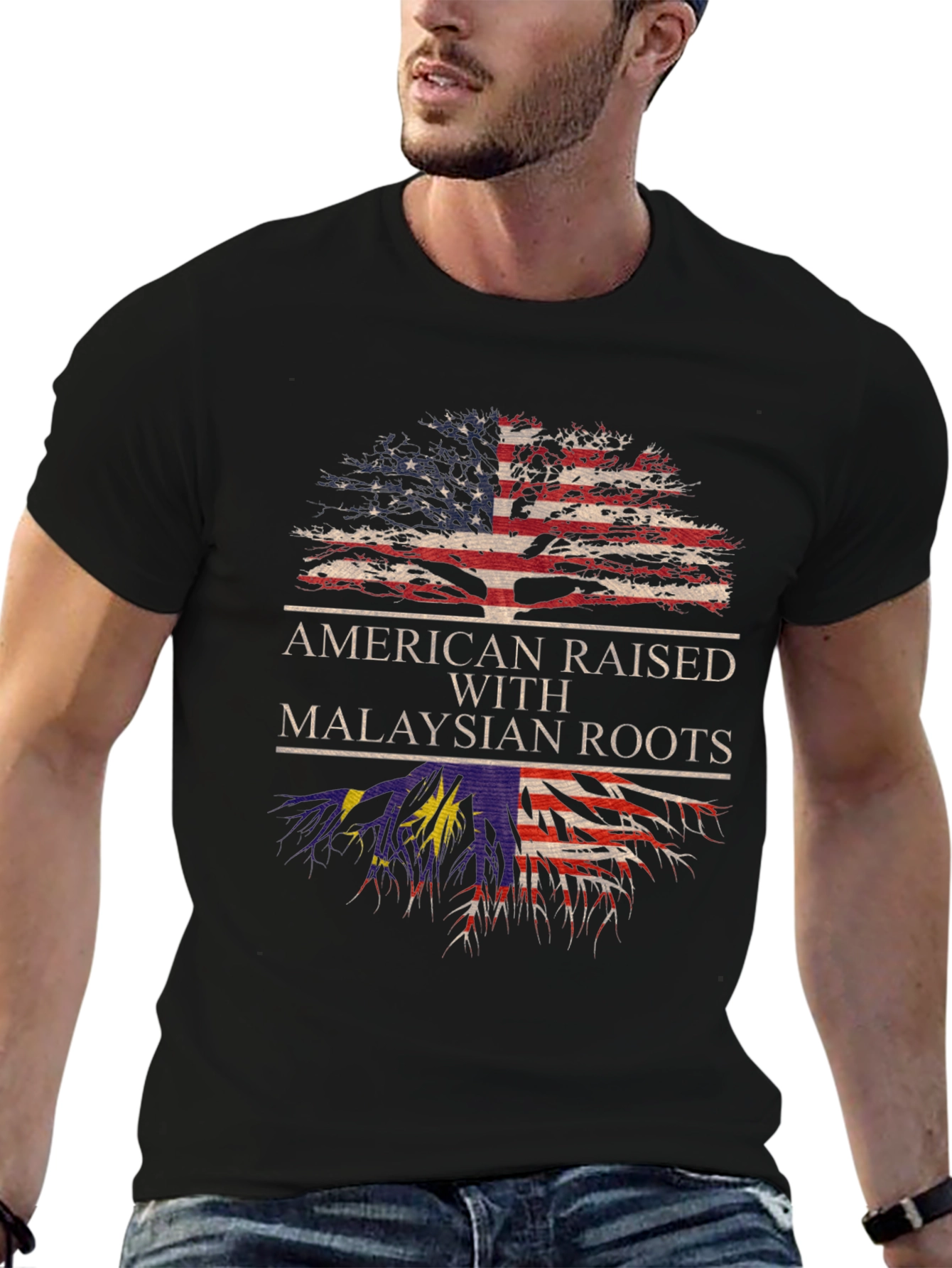 American Raised with Malaysian Roots T-Shirt