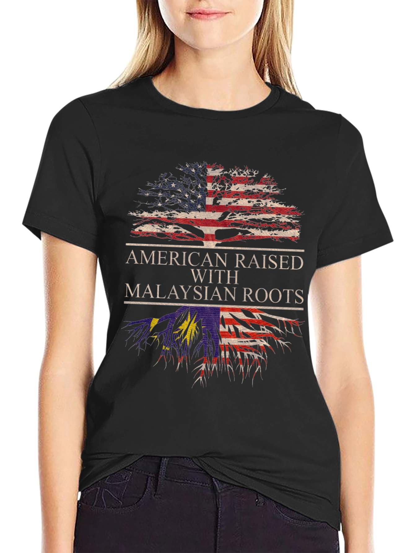 American Raised with Malaysian Roots T-Shirt