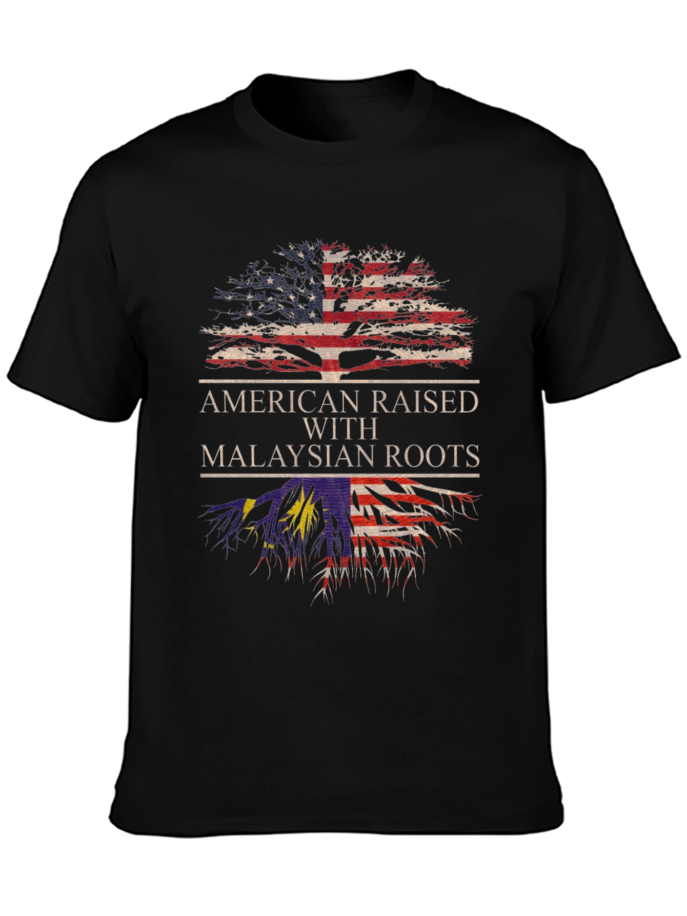 American Raised with Malaysian Roots T-Shirt