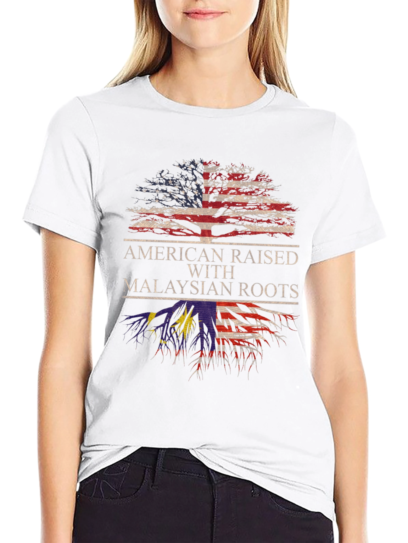 American Raised with Malaysian Roots T-Shirt