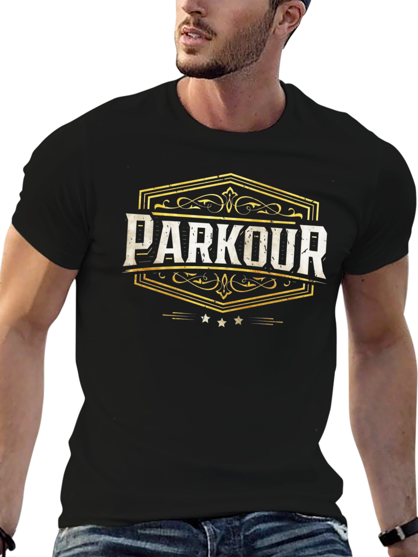 Parkour Graphic Tee - Urban Style