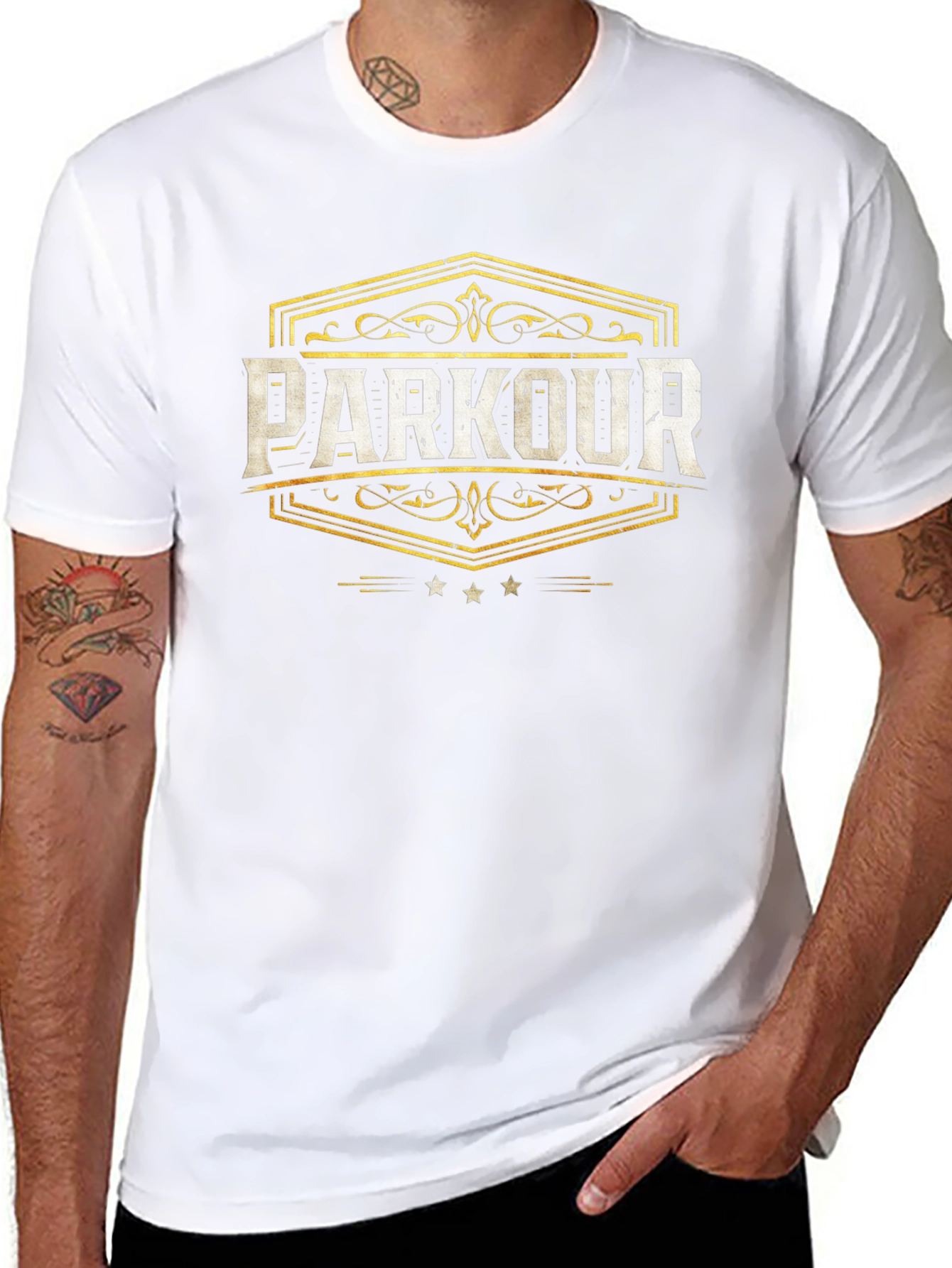 Parkour Graphic Tee - Urban Style