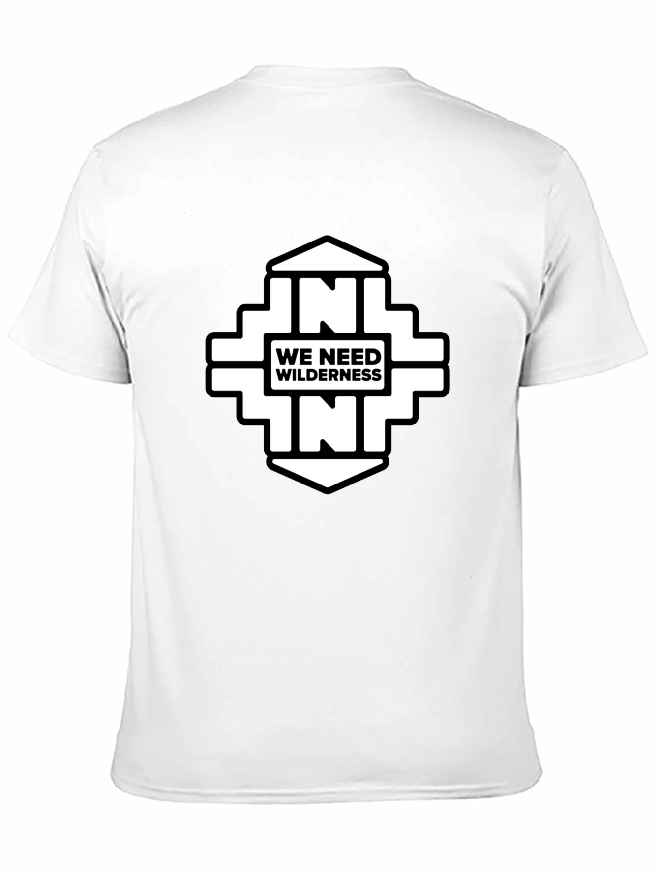 We Need Wilderness Black Graphic Tee