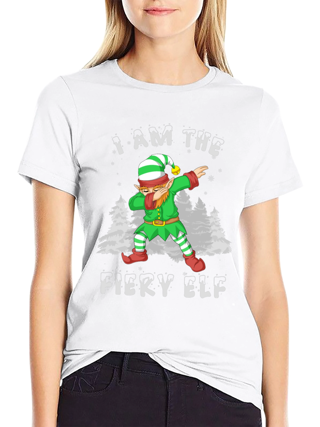 I am the Fiery Elf Christmas T-Shirt