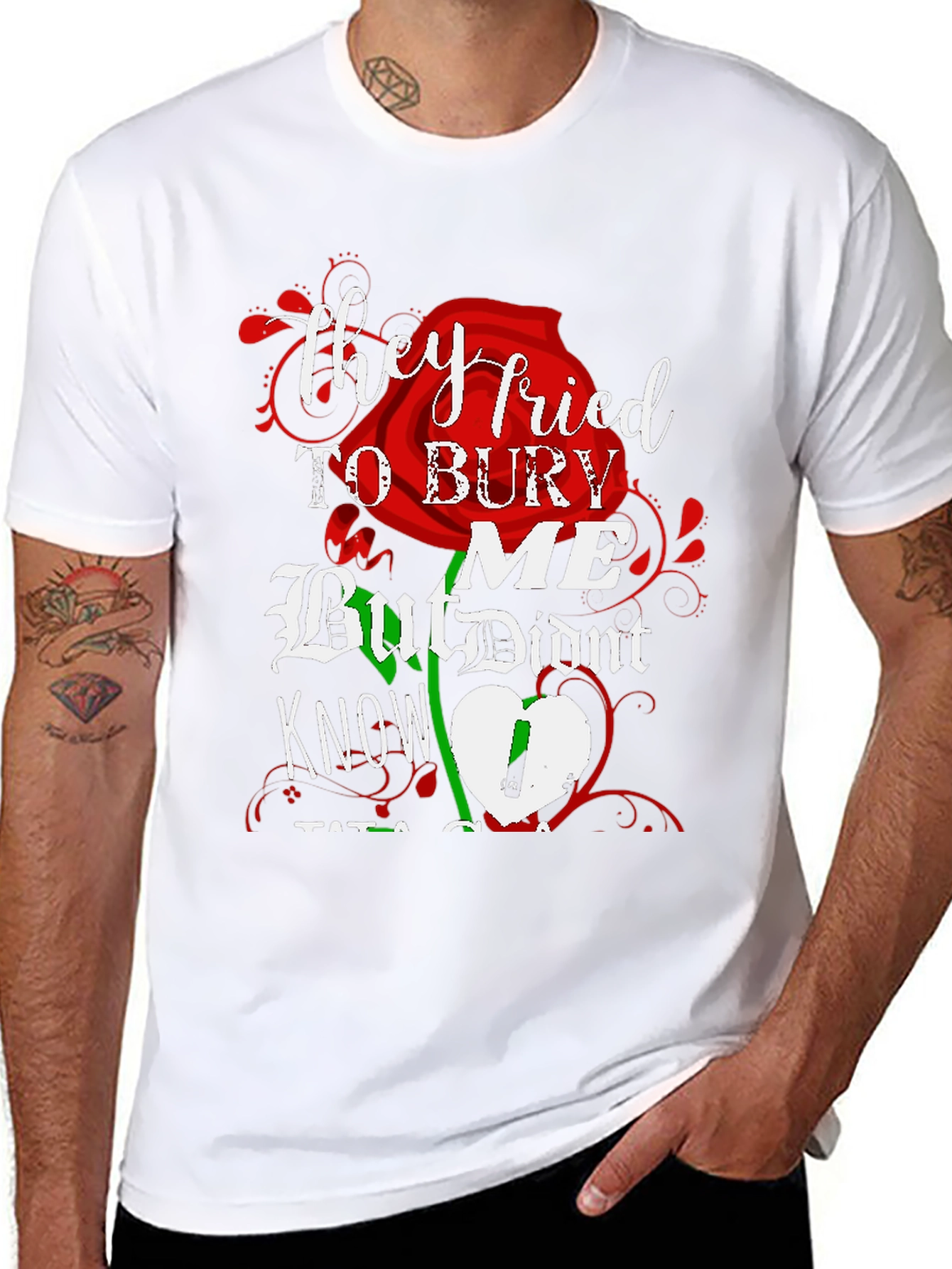They Tried To Bury Me Graphic Tee