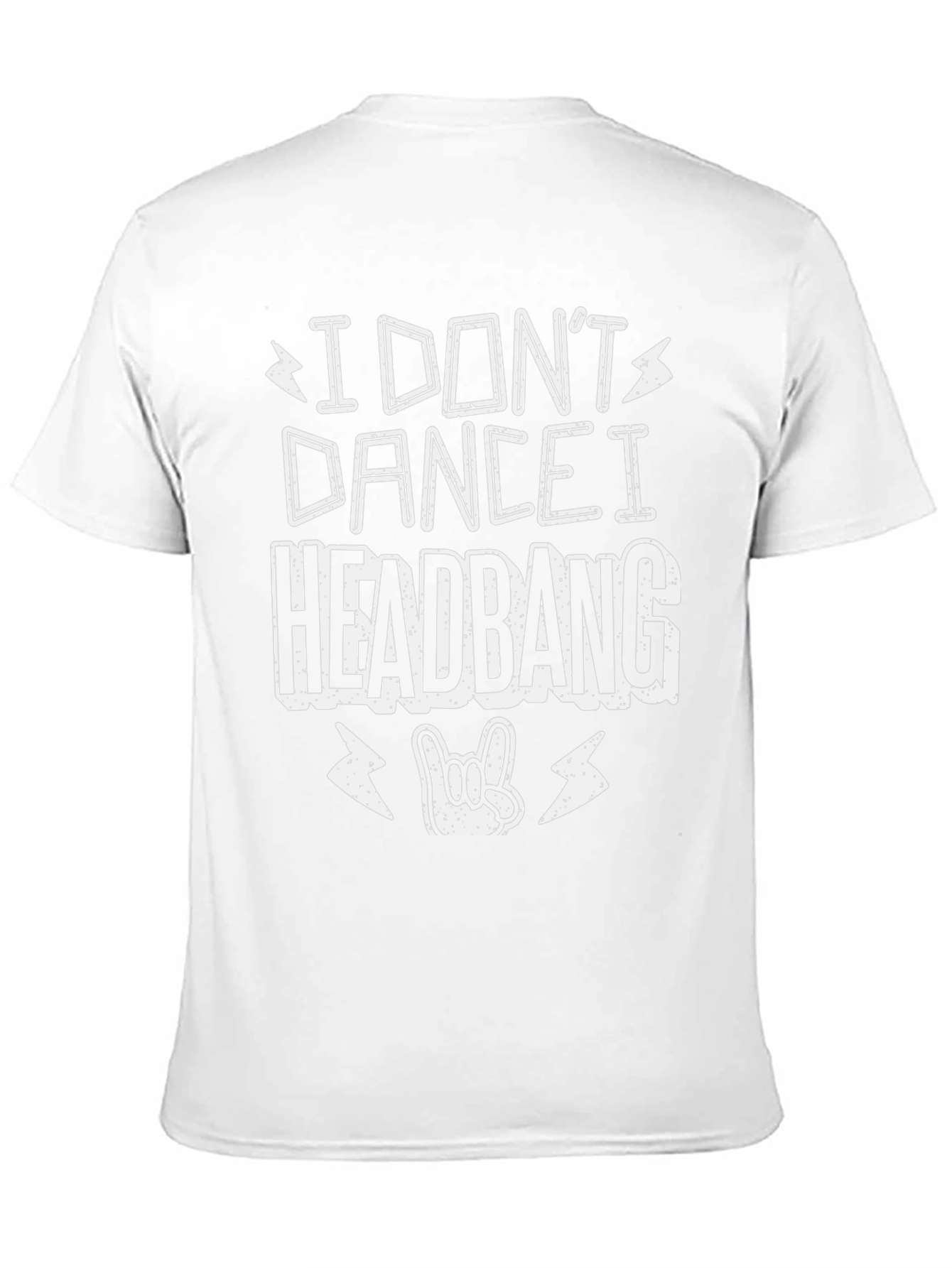 I Dont Dance I Headbang Graphic Tee
