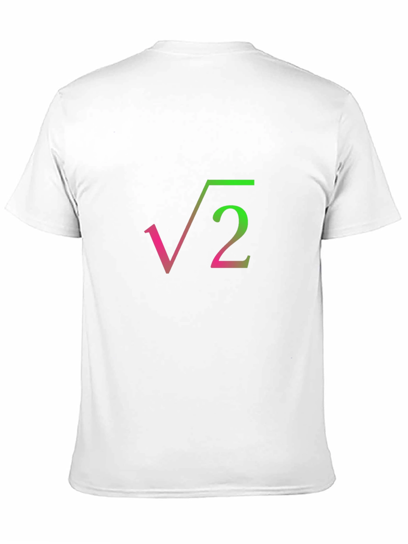 Root of 2 Graphic Tee - Math Geek T-Shirt
