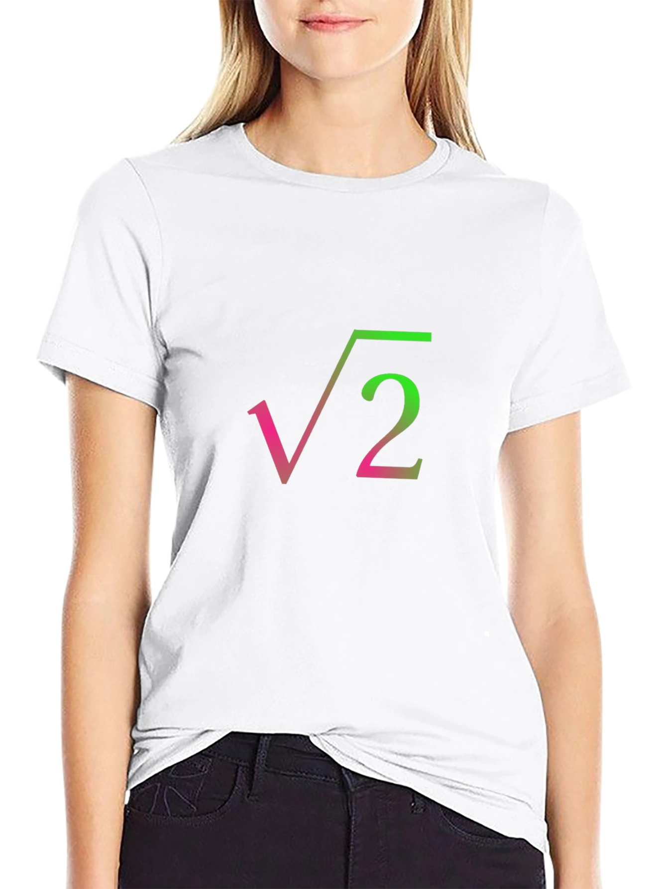 Root of 2 Graphic Tee - Math Geek T-Shirt