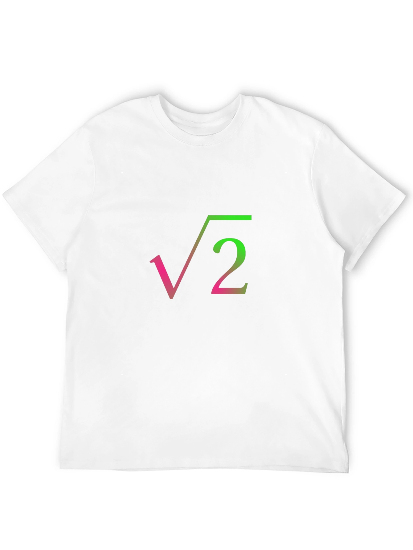 Root of 2 Graphic Tee - Math Geek T-Shirt