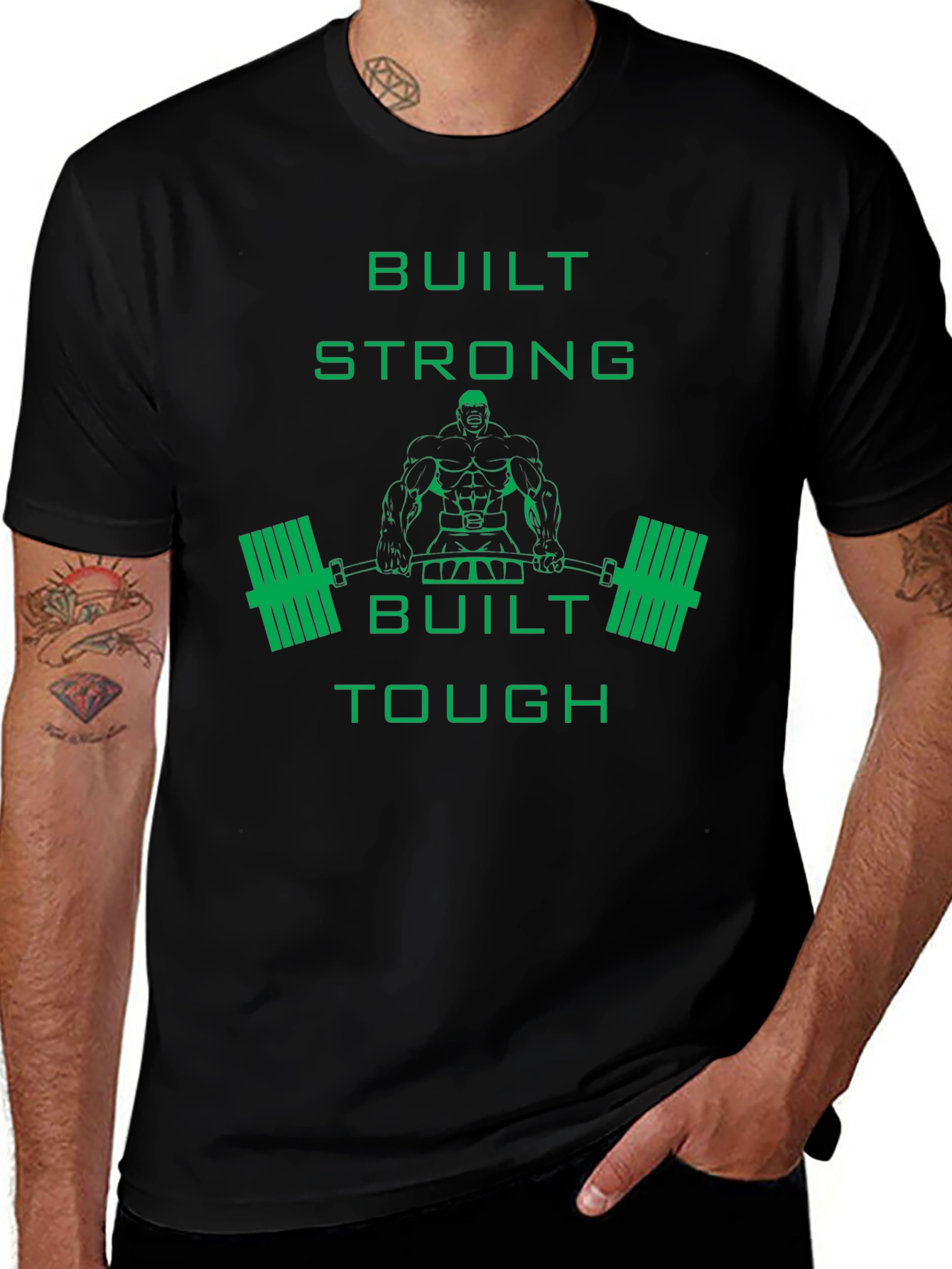 Built Strong & Tough Graphic T-Shirt