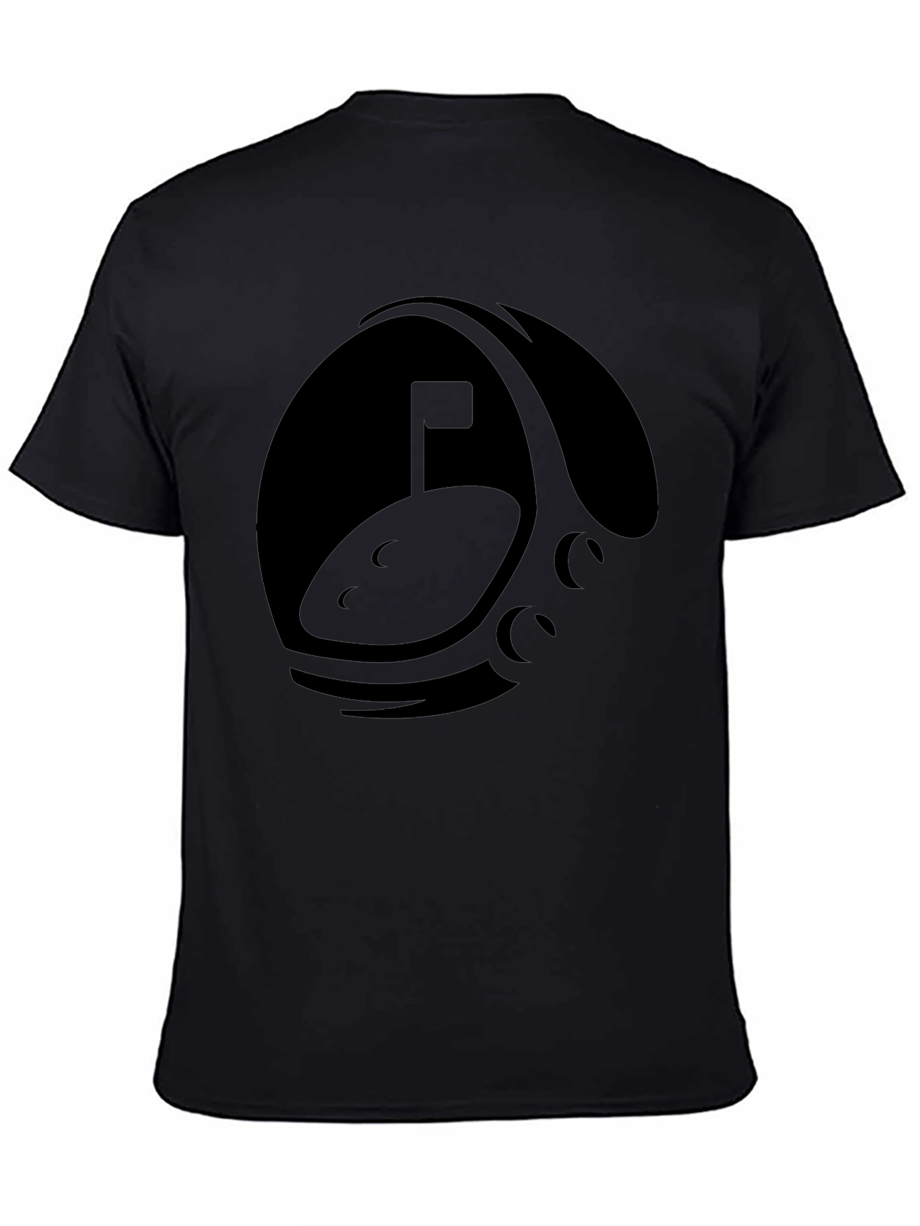 Lunar Golf T-Shirt - Black Graphic Tee