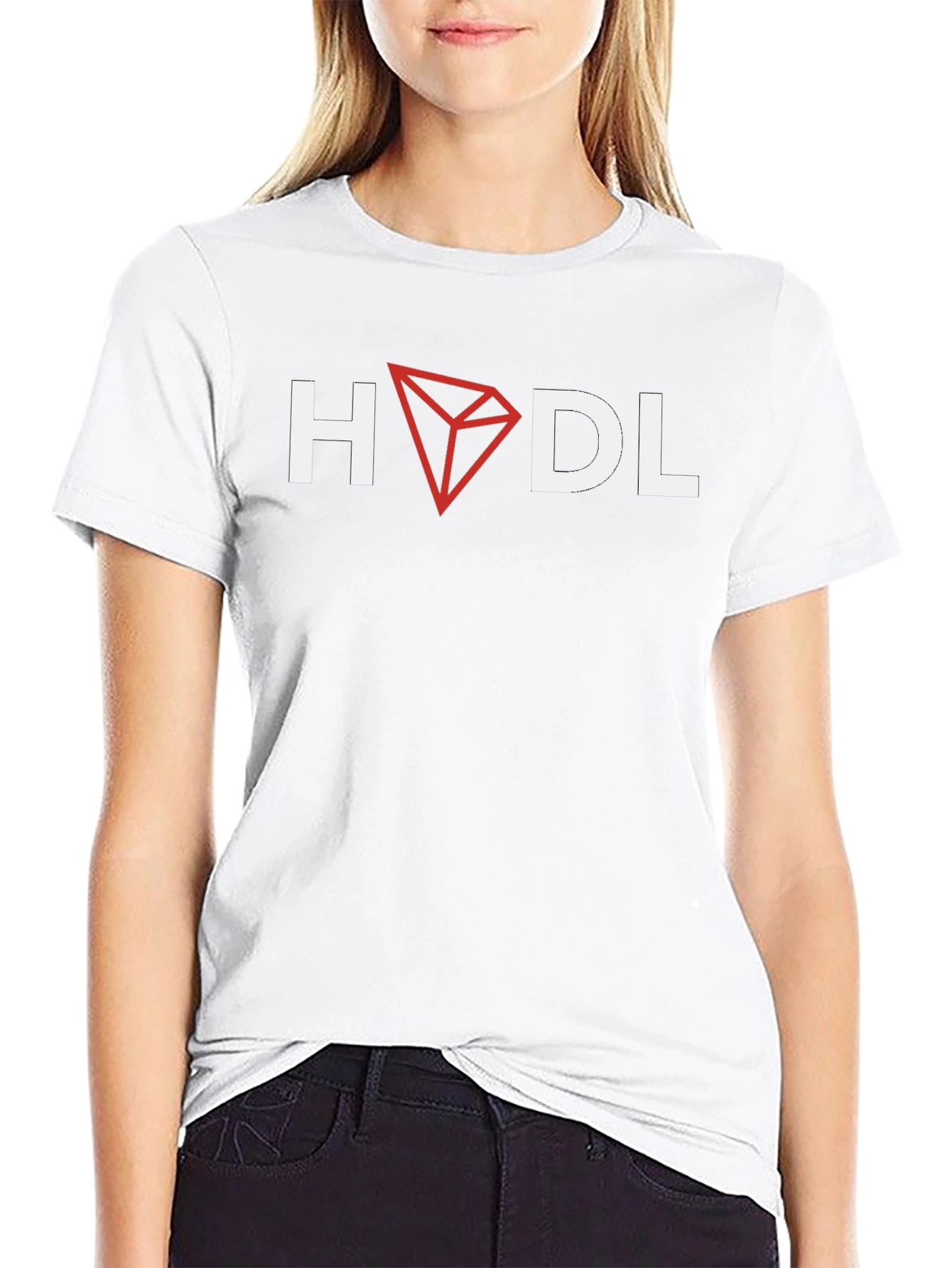 HODL Crypto T-Shirt - Diamond Logo