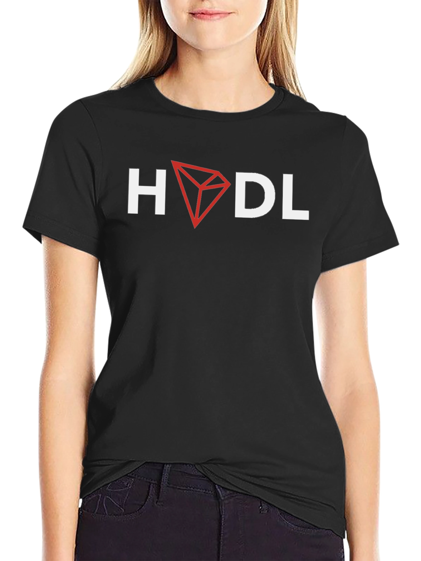 HODL Crypto T-Shirt - Diamond Logo