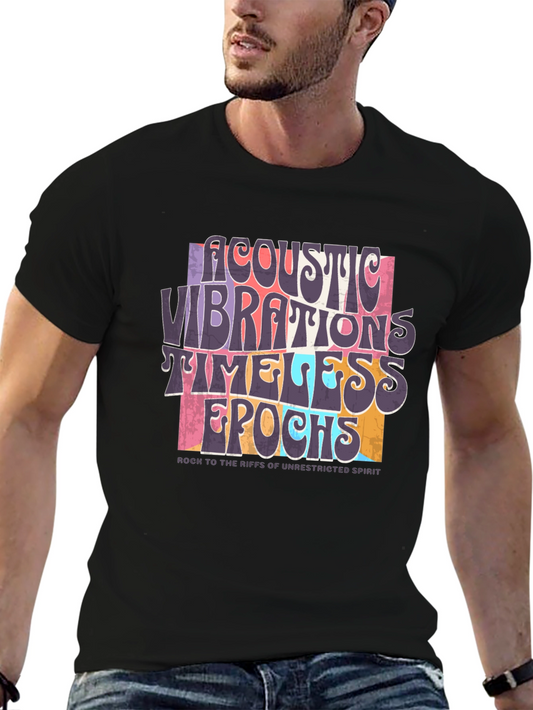 Acoustic Vibrations Graphic Tee - Timeless Style