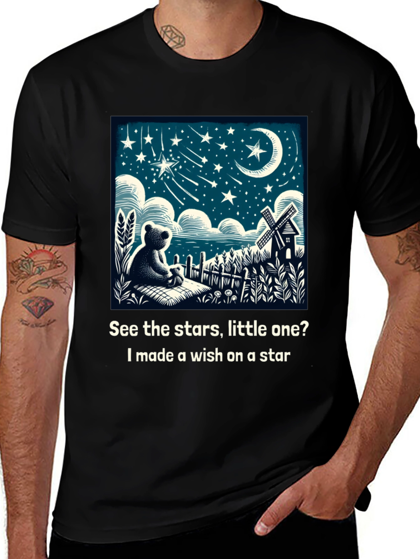 Starry Night Wish T-Shirt