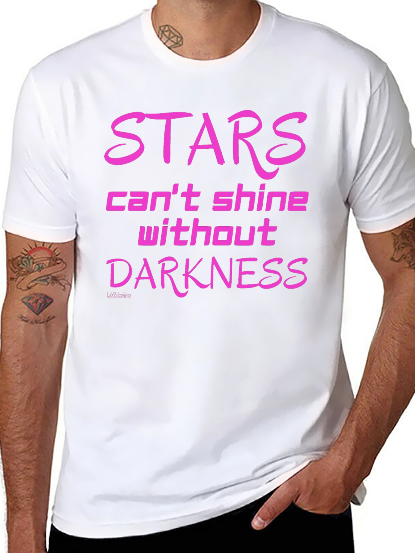 Stars Cant Shine T-Shirt - Motivational Tee