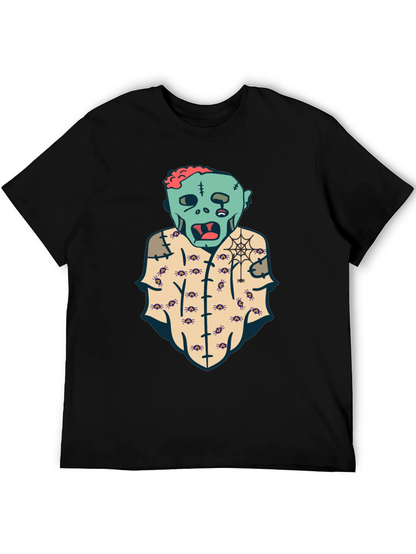 Zombie Halloween Graphic T-Shirt - Spooky Style