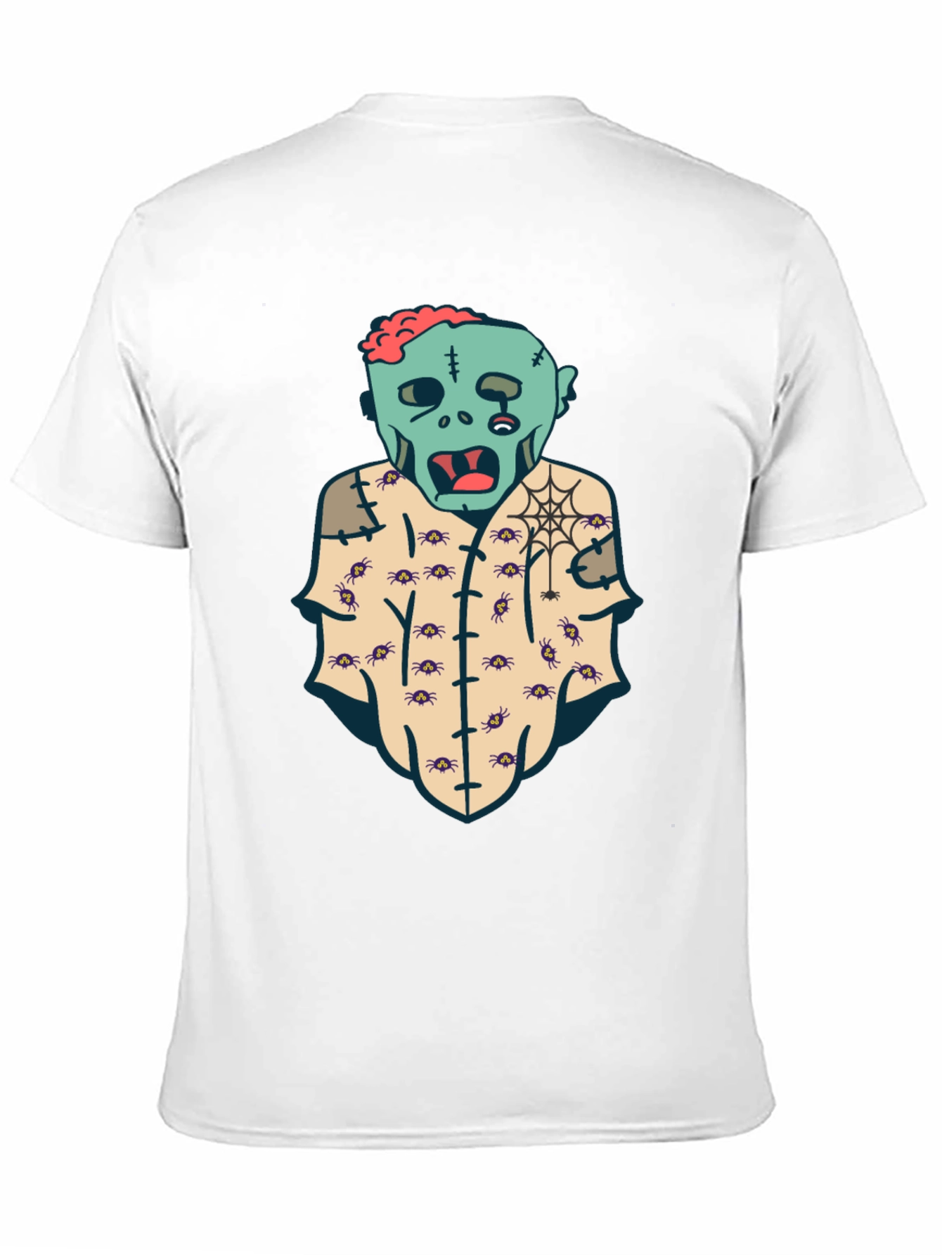 Zombie Halloween Graphic T-Shirt - Spooky Style