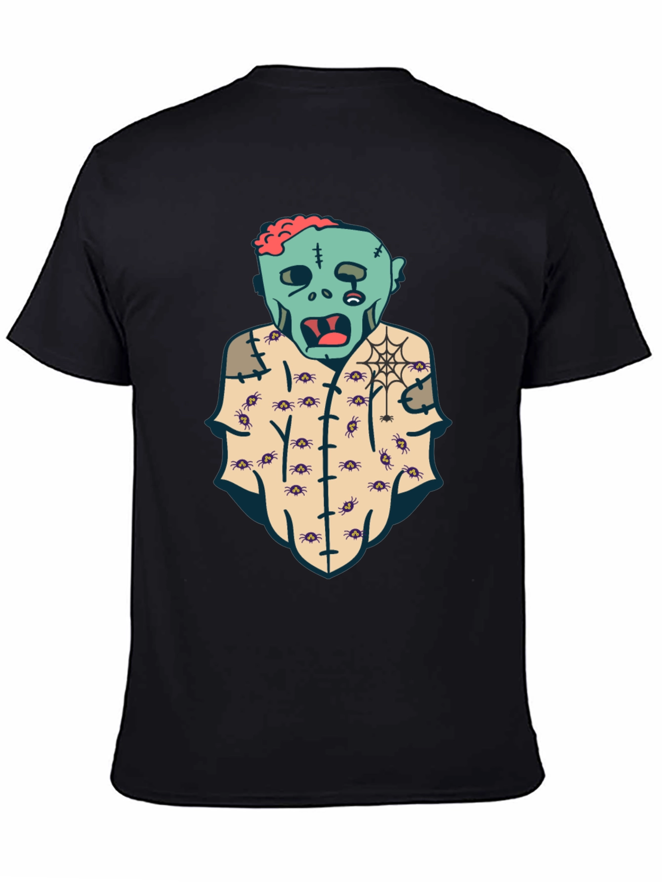 Zombie Halloween Graphic T-Shirt - Spooky Style