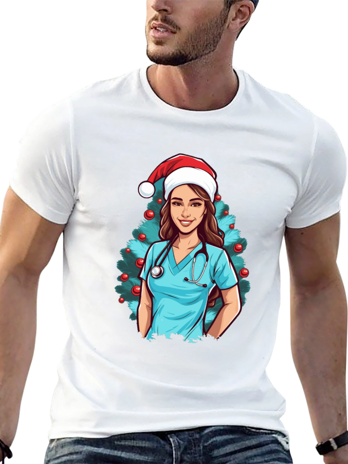 Christmas Nurse T-Shirt