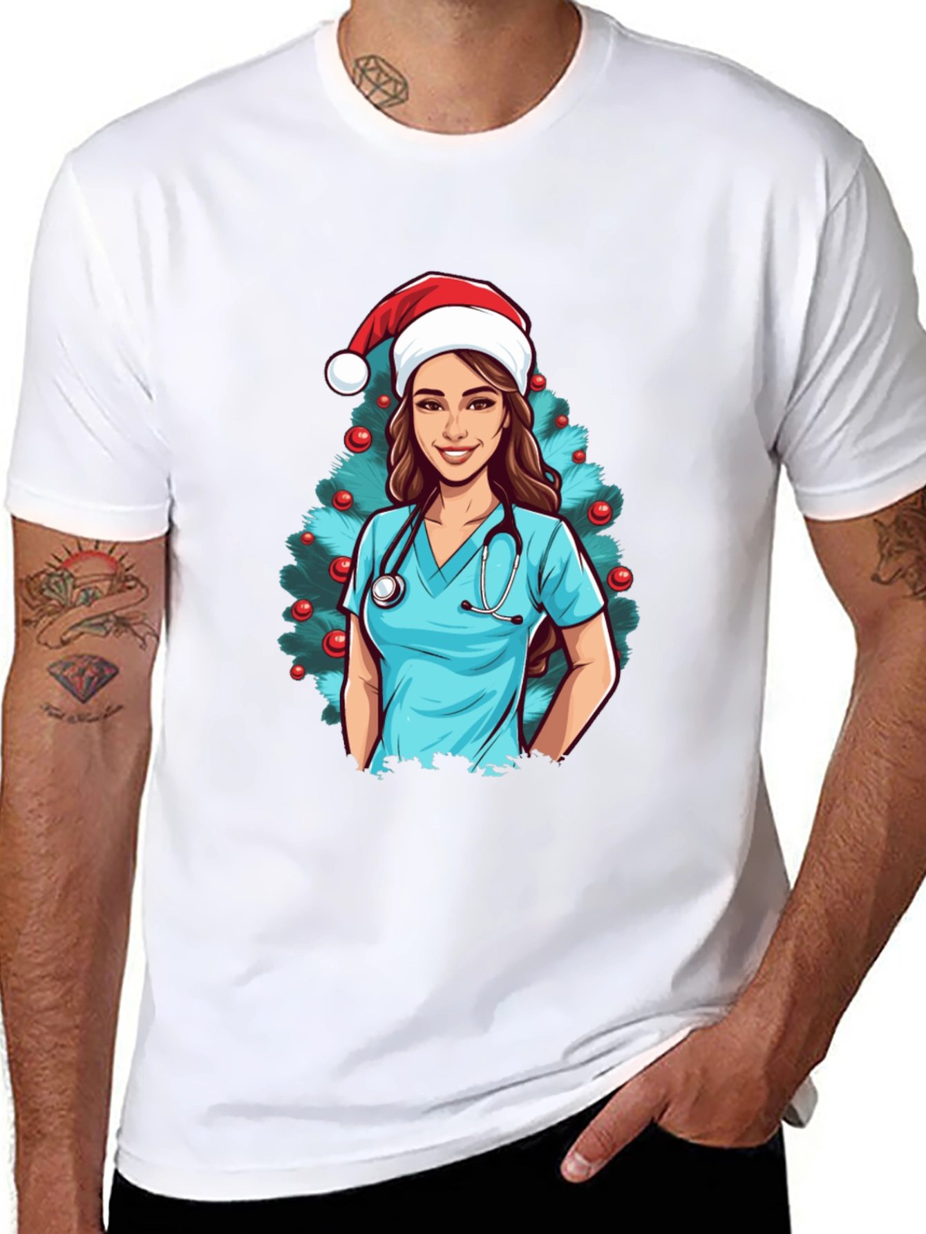 Christmas Nurse T-Shirt