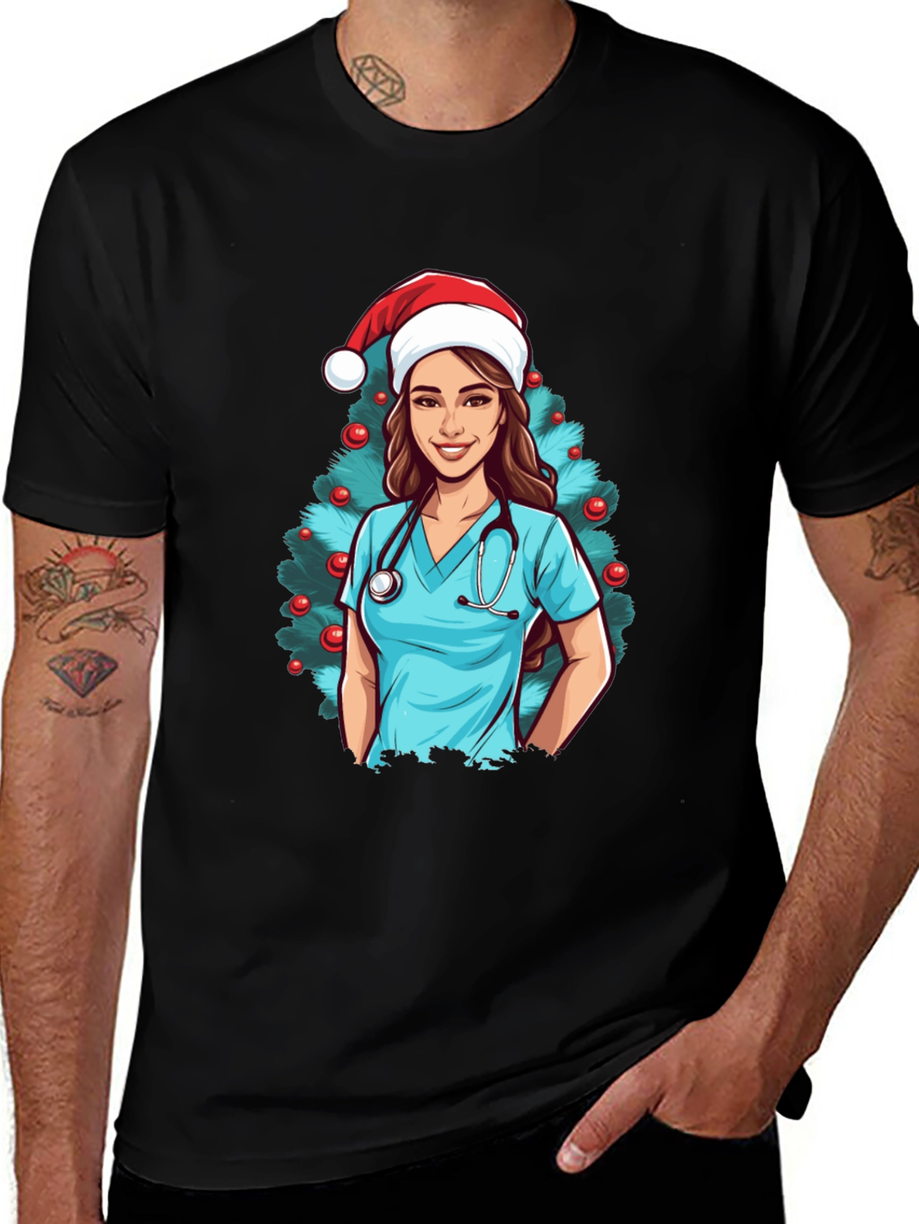 Christmas Nurse T-Shirt