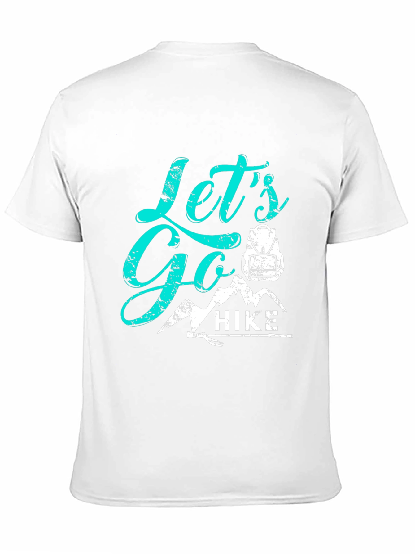 Lets Go Hike Graphic Tee - Adventure Awaits!