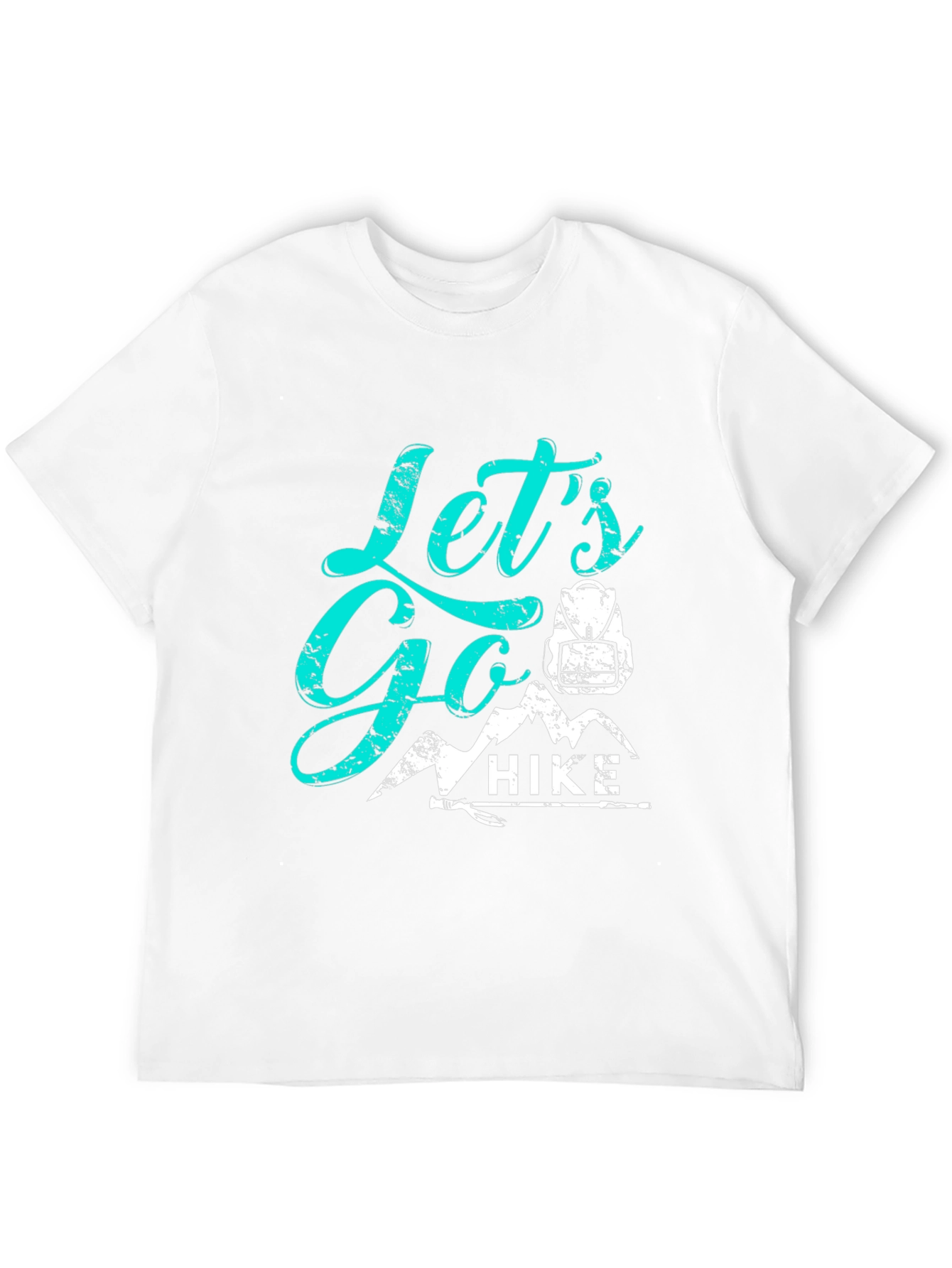 Lets Go Hike Graphic Tee - Adventure Awaits!