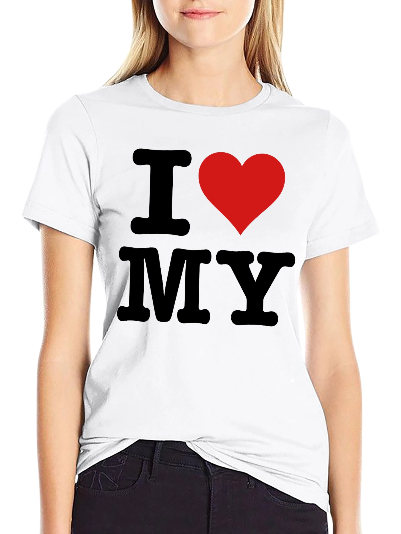 I Heart MY Graphic Tee - Classic Black