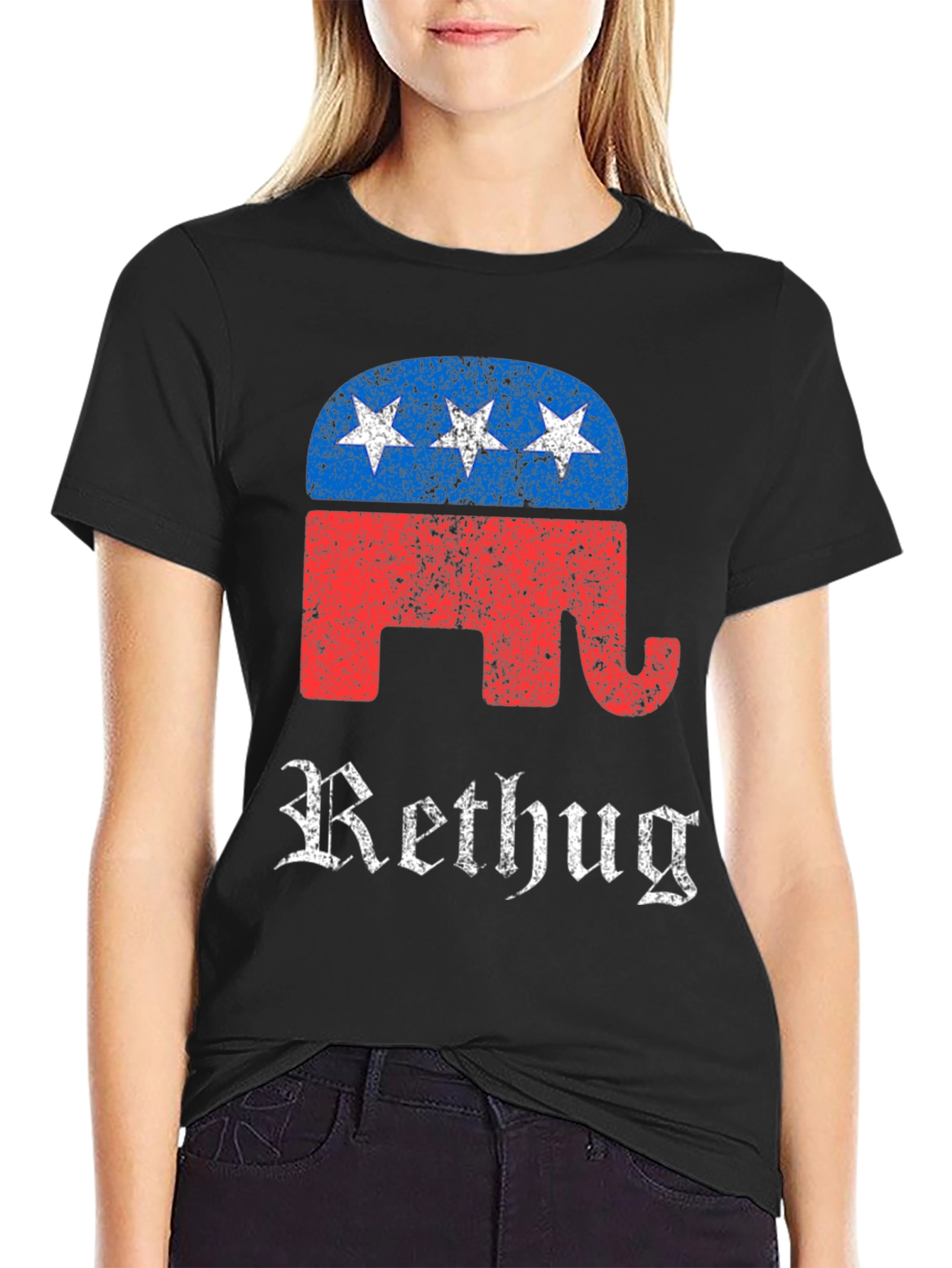 Rethug T-Shirt - Political Elephant Graphic Tee