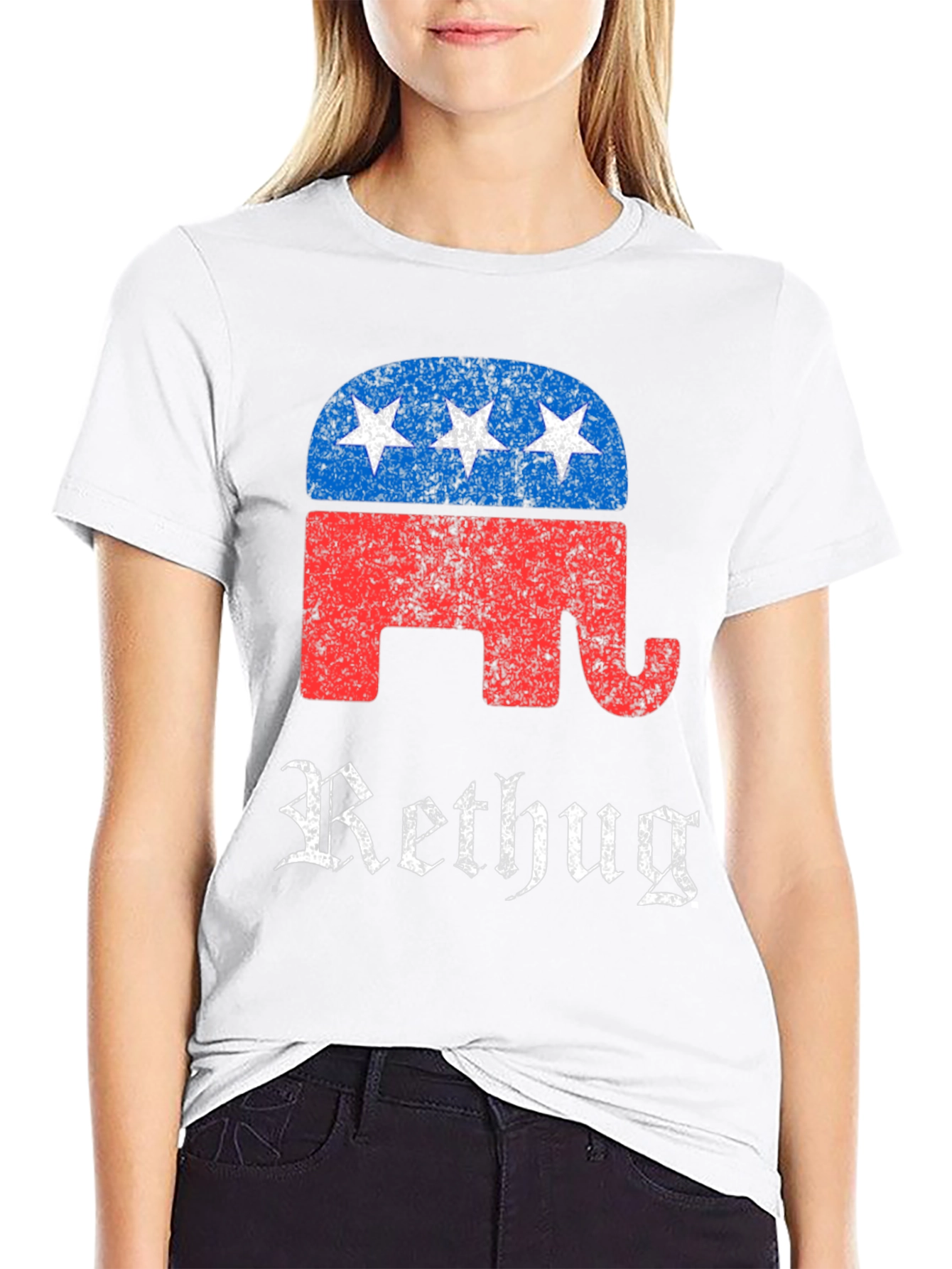 Rethug T-Shirt - Political Elephant Graphic Tee