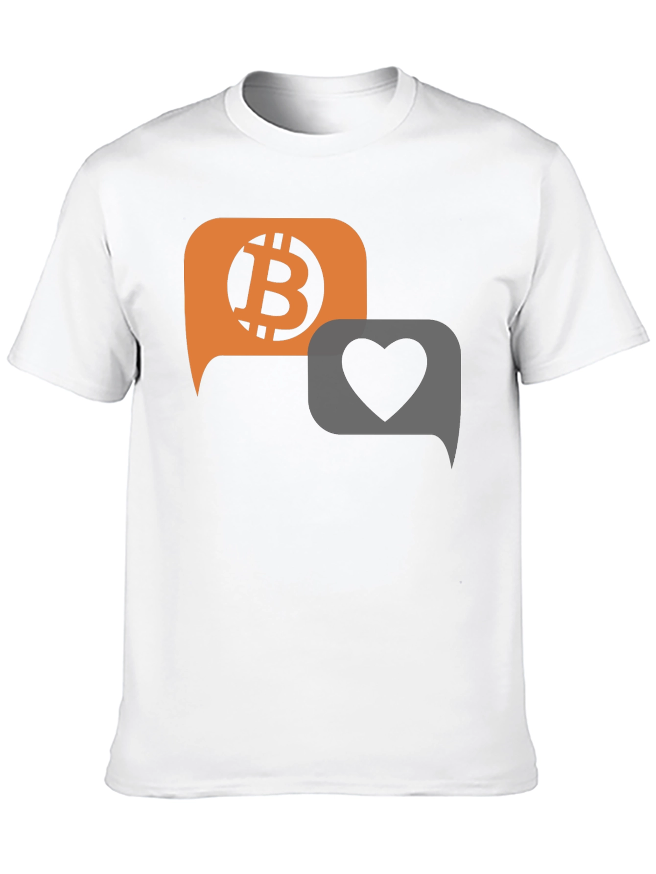 Bitcoin Love T-Shirt - Crypto Currency Tee