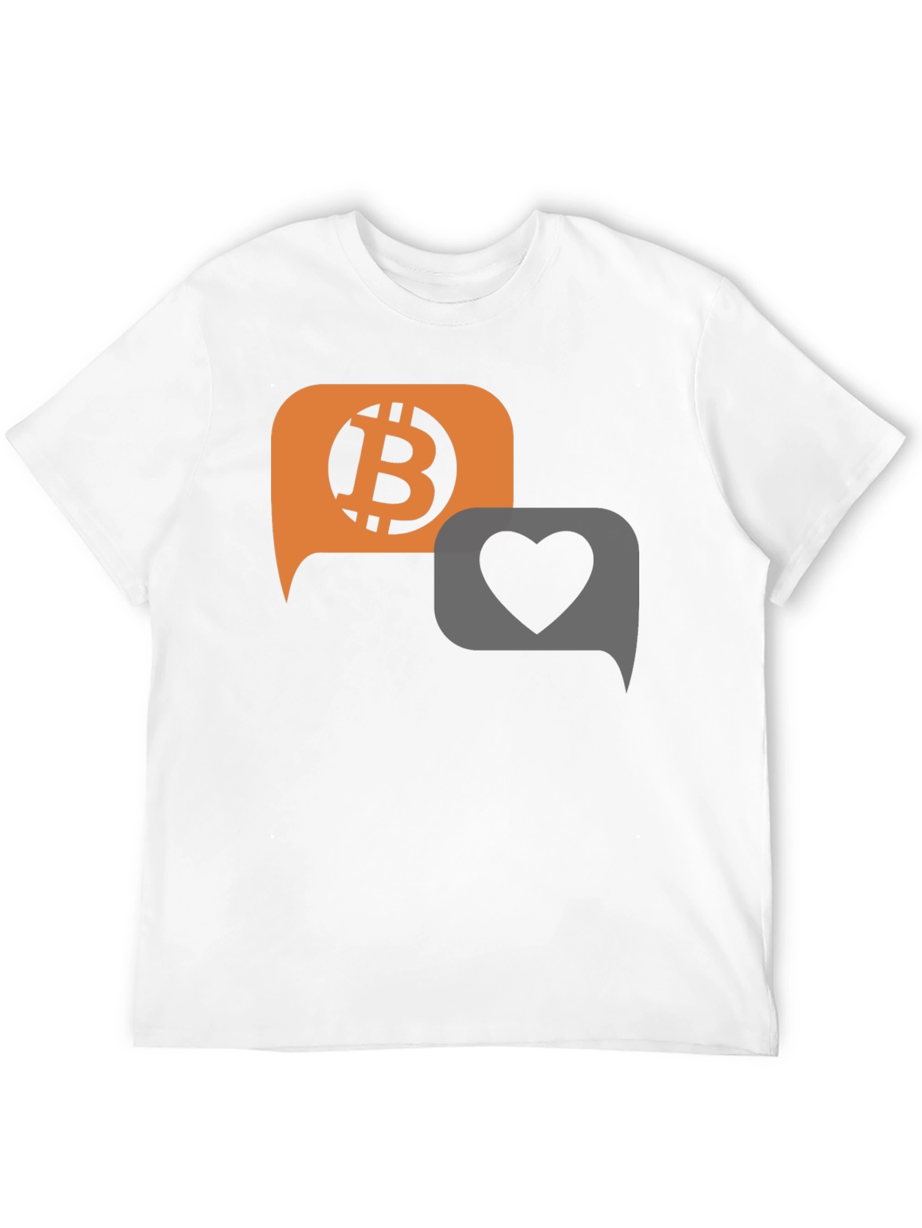 Bitcoin Love T-Shirt - Crypto Currency Tee