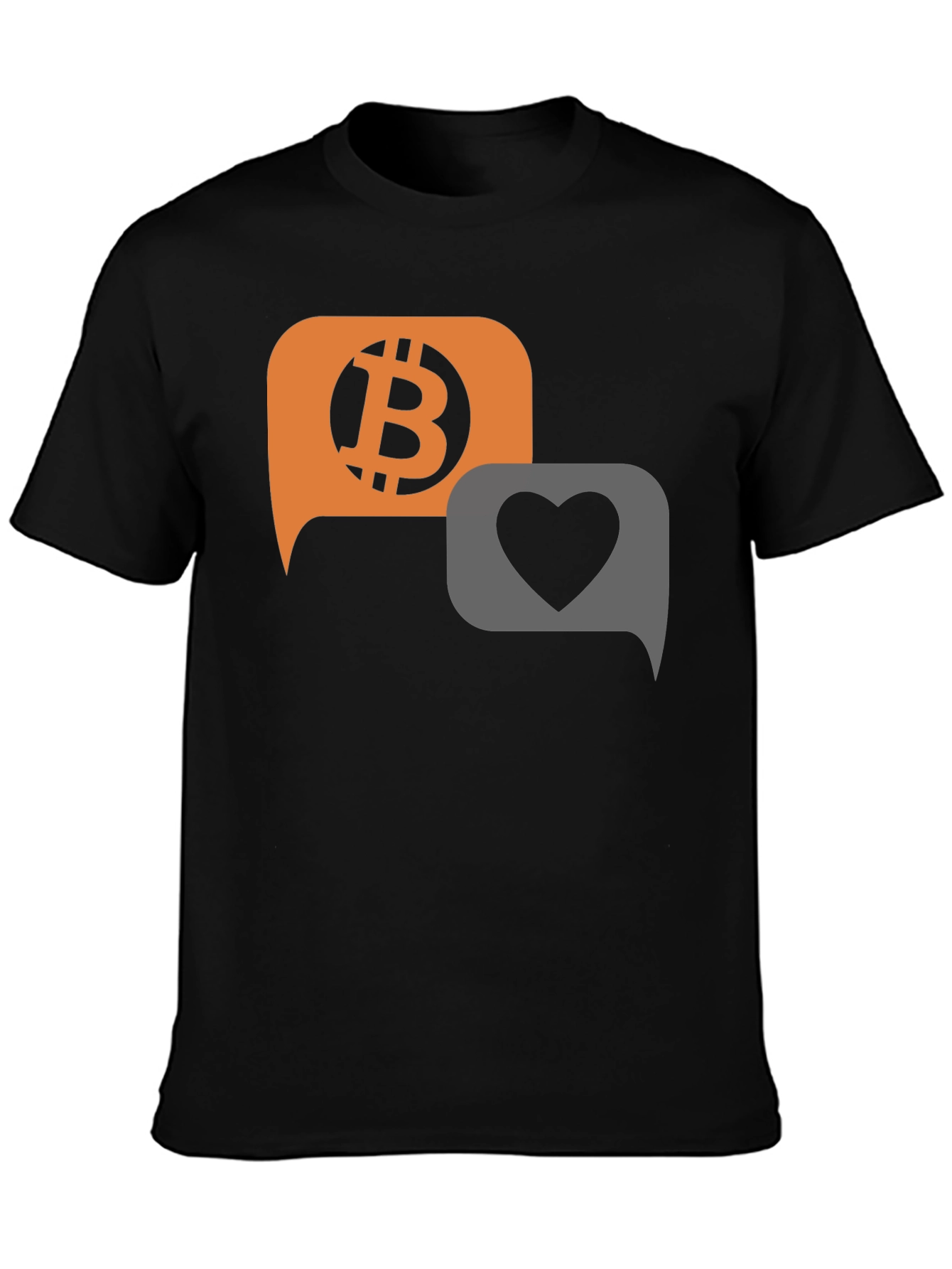 Bitcoin Love T-Shirt - Crypto Currency Tee