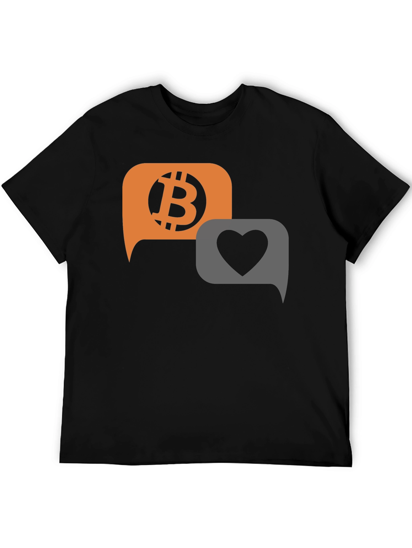 Bitcoin Love T-Shirt - Crypto Currency Tee
