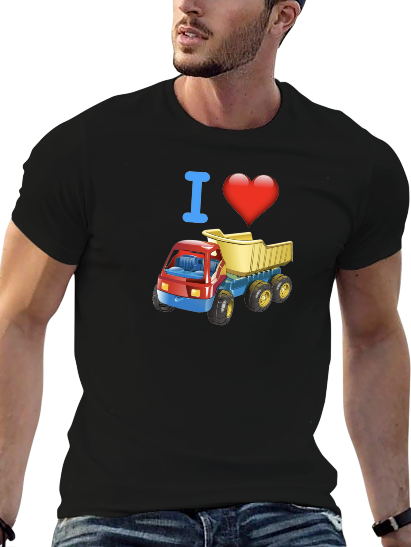 I Heart Trucks Black T-Shirt