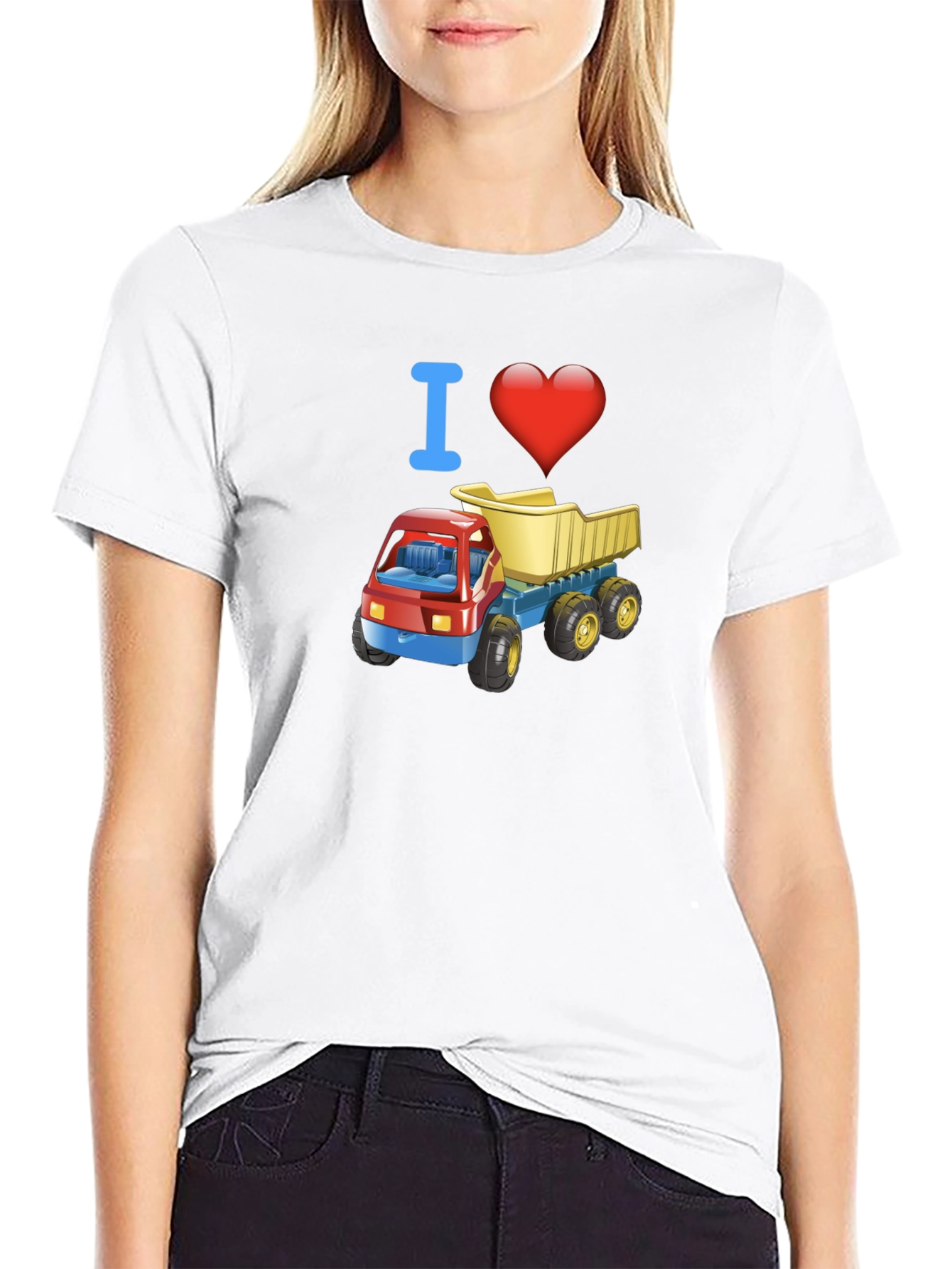 I Heart Trucks Black T-Shirt