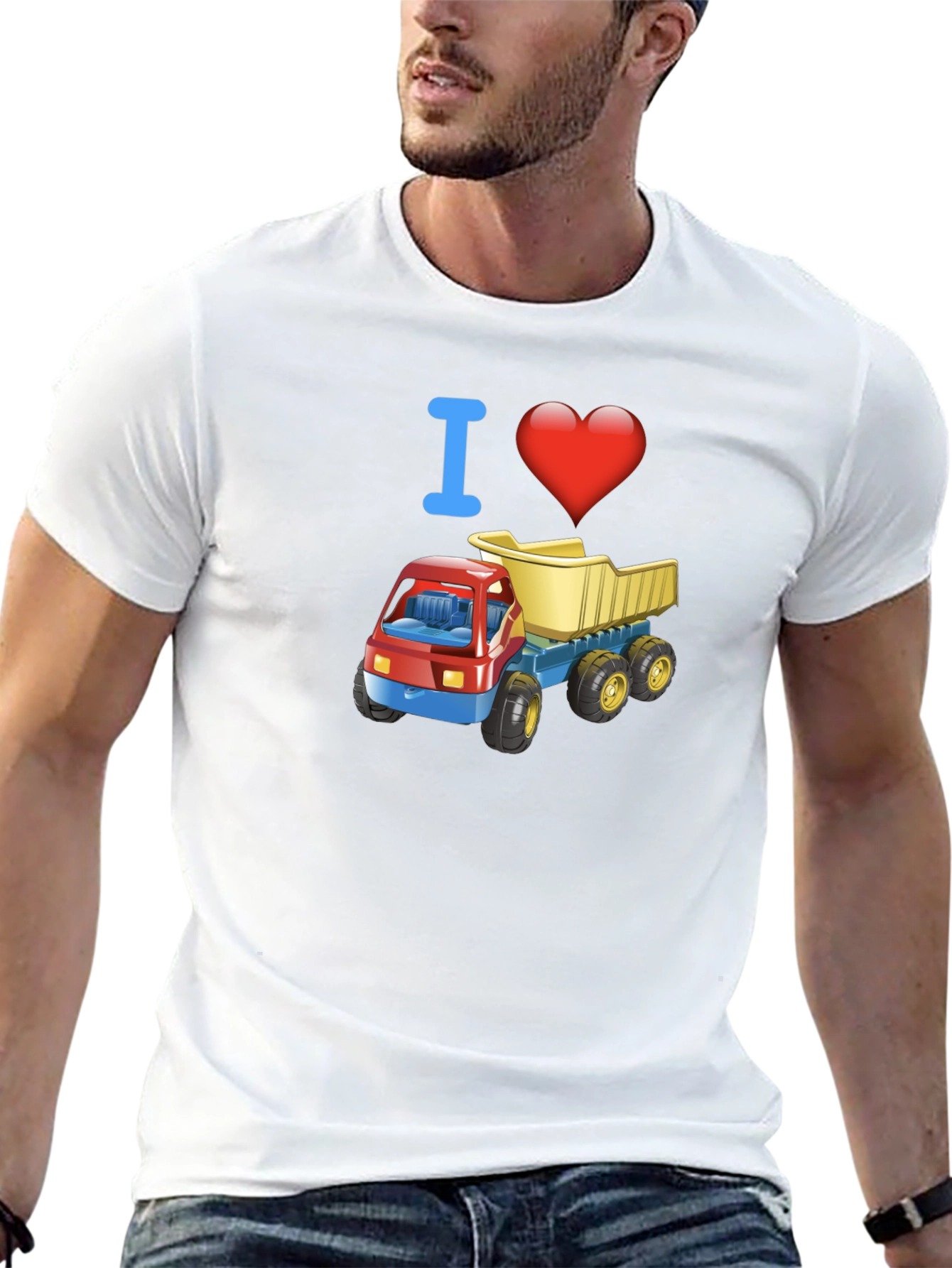 I Heart Trucks Black T-Shirt