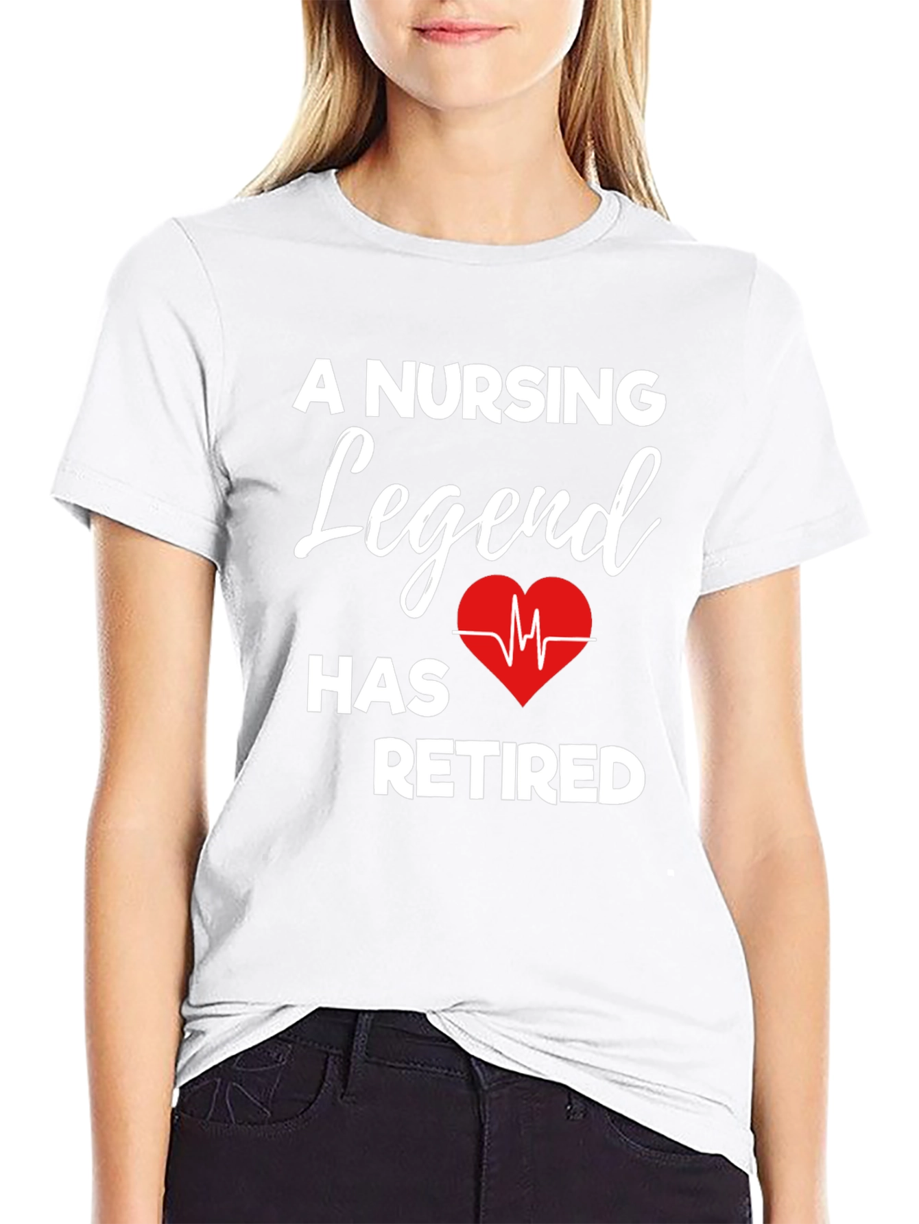 Nursing Legend Retired Graphic T-Shirt